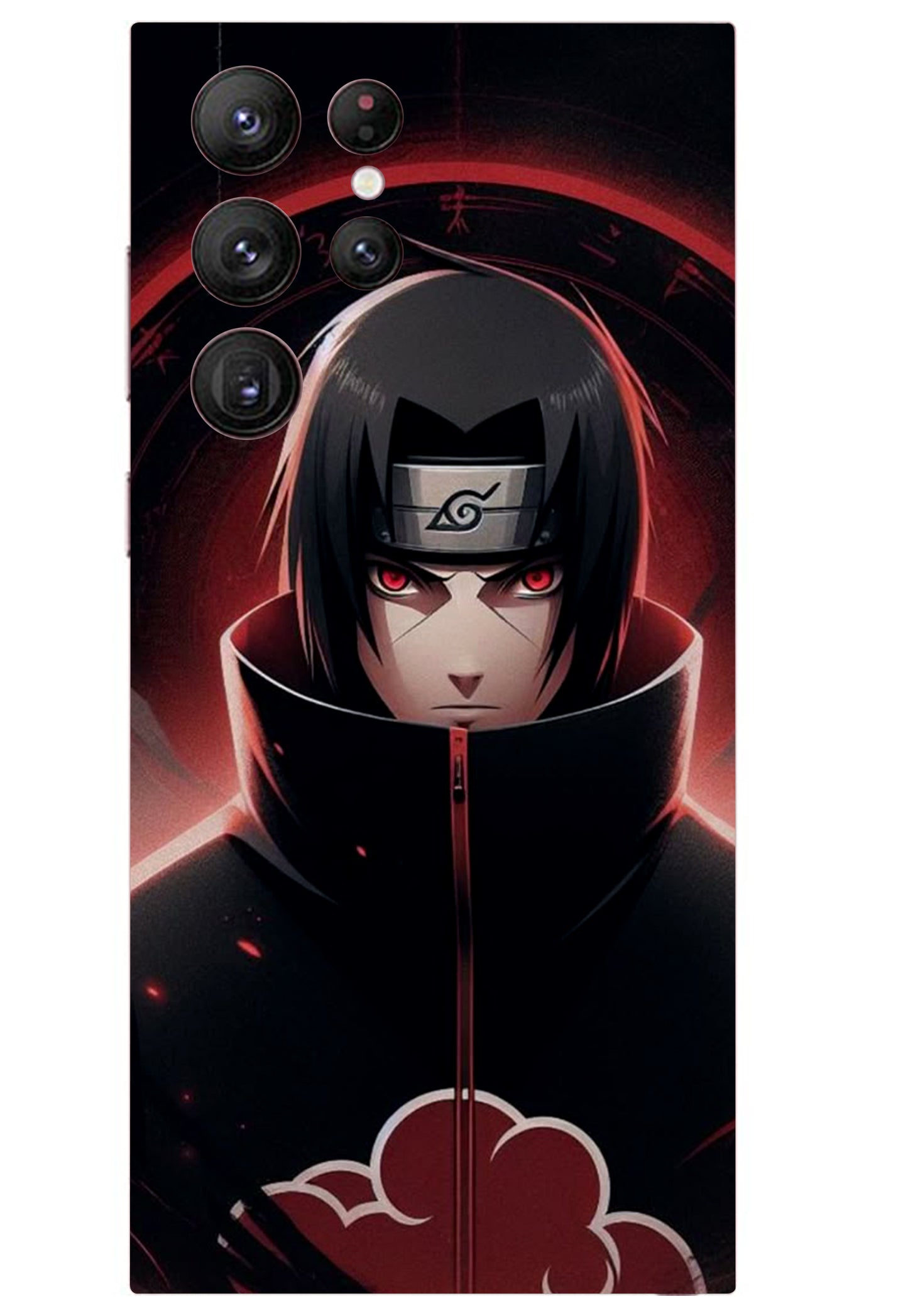 Itachi Attitude Anime Mobile Skin Premium Material