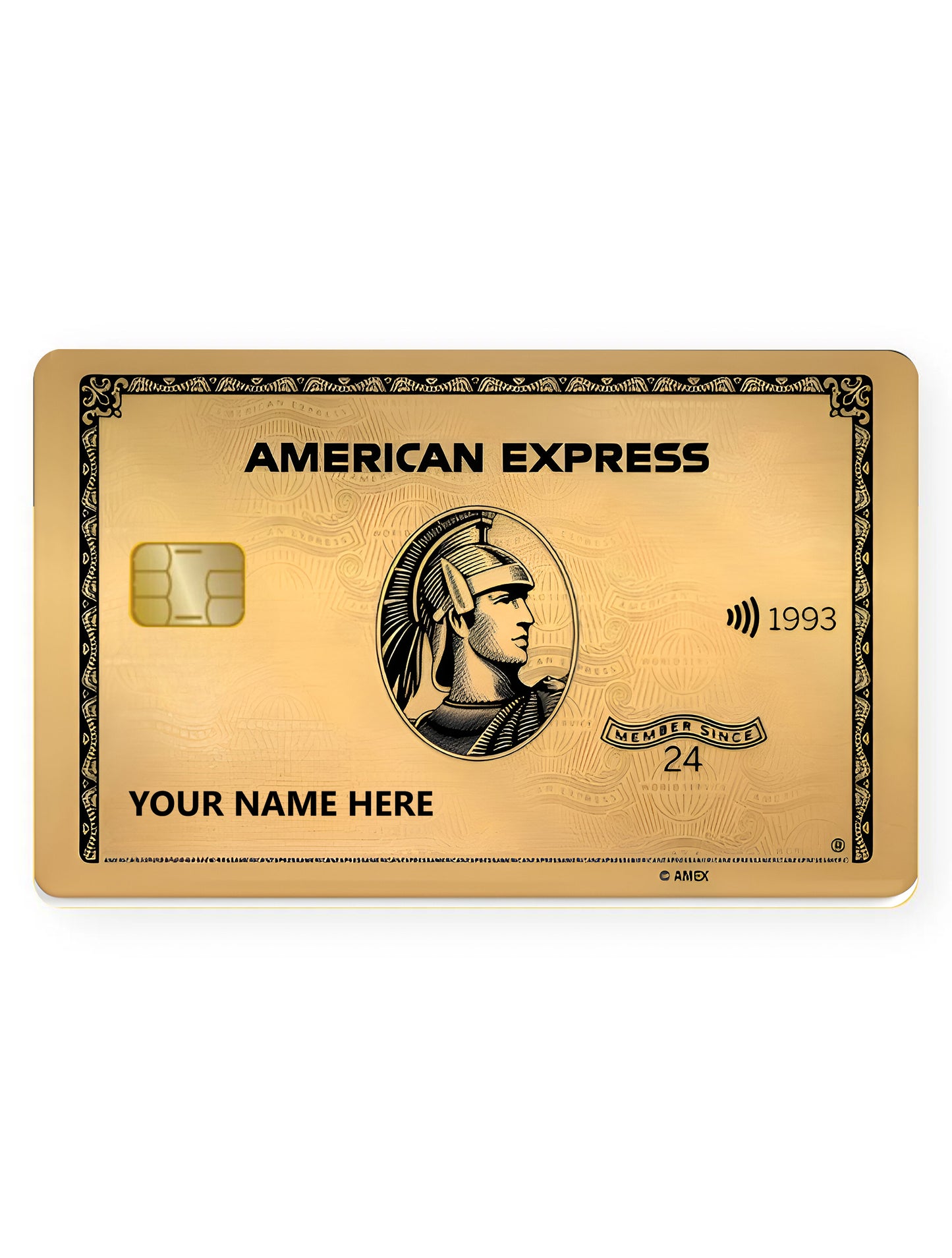 American Express Gold Card Skin 3M Material