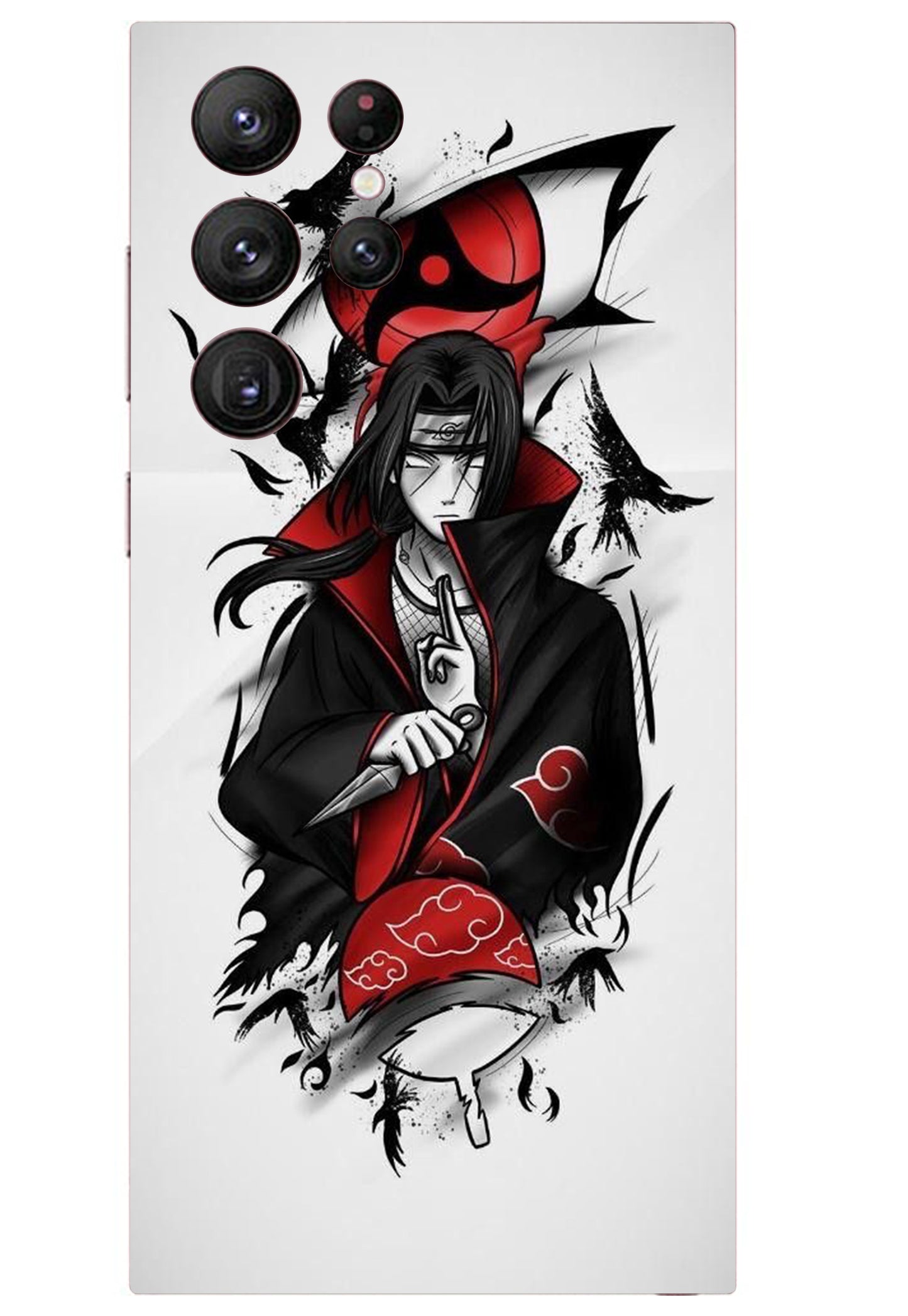 Itachi Anime Mobile Skin Premium Material