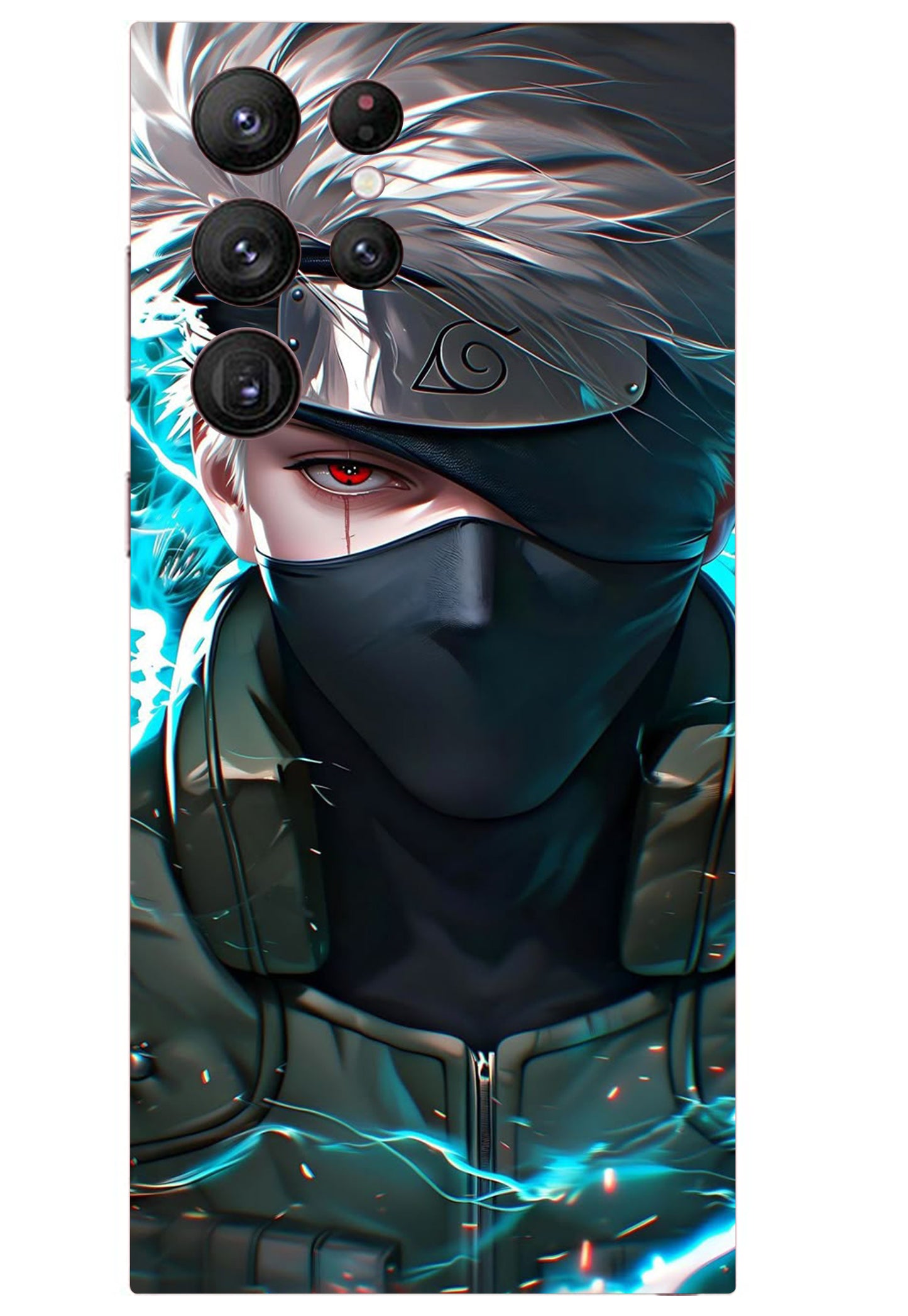 Kakashi Anime Design Mobile Skin 3M Material