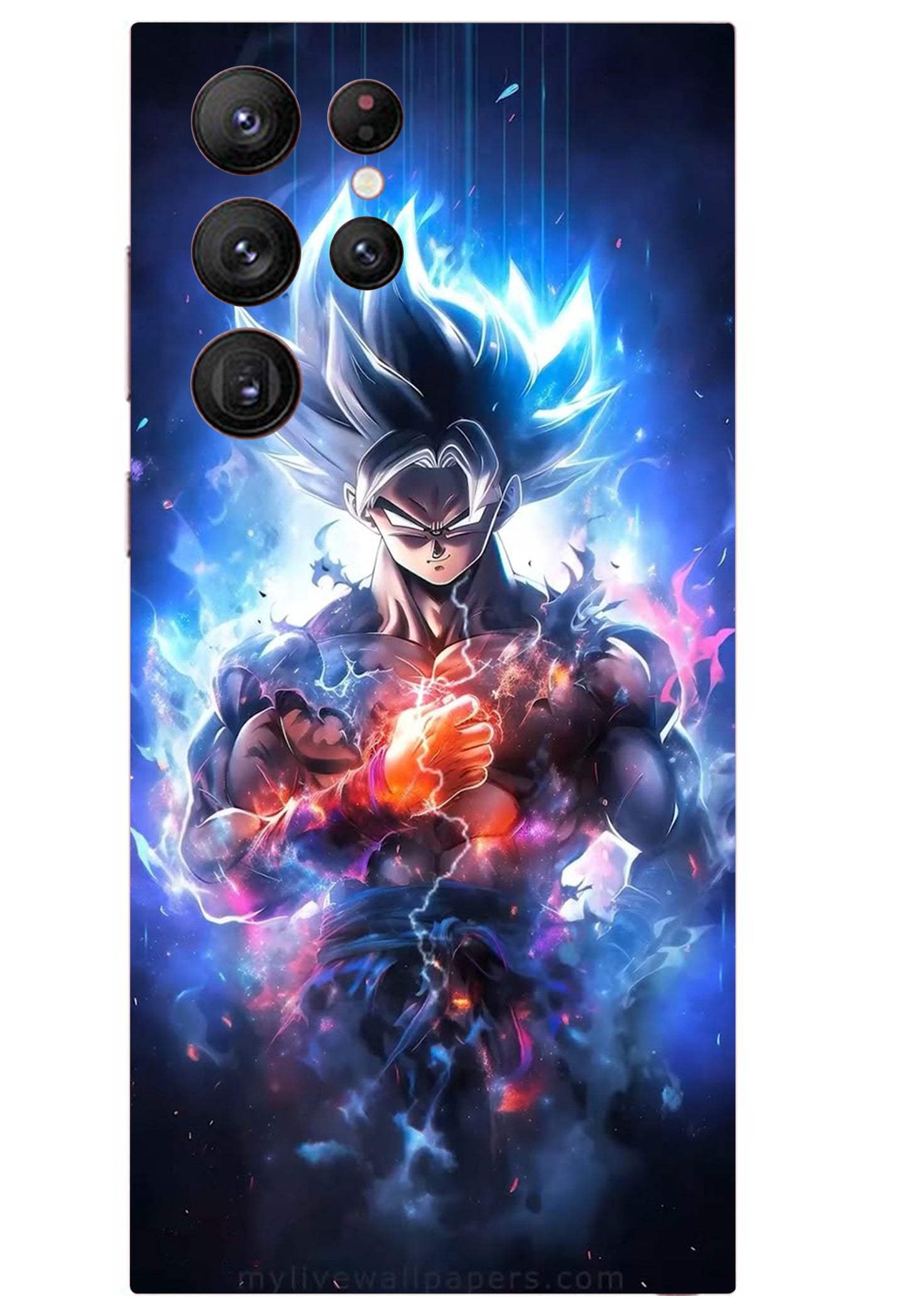 Goku Energy Anime Design Mobile Skin 3M Material