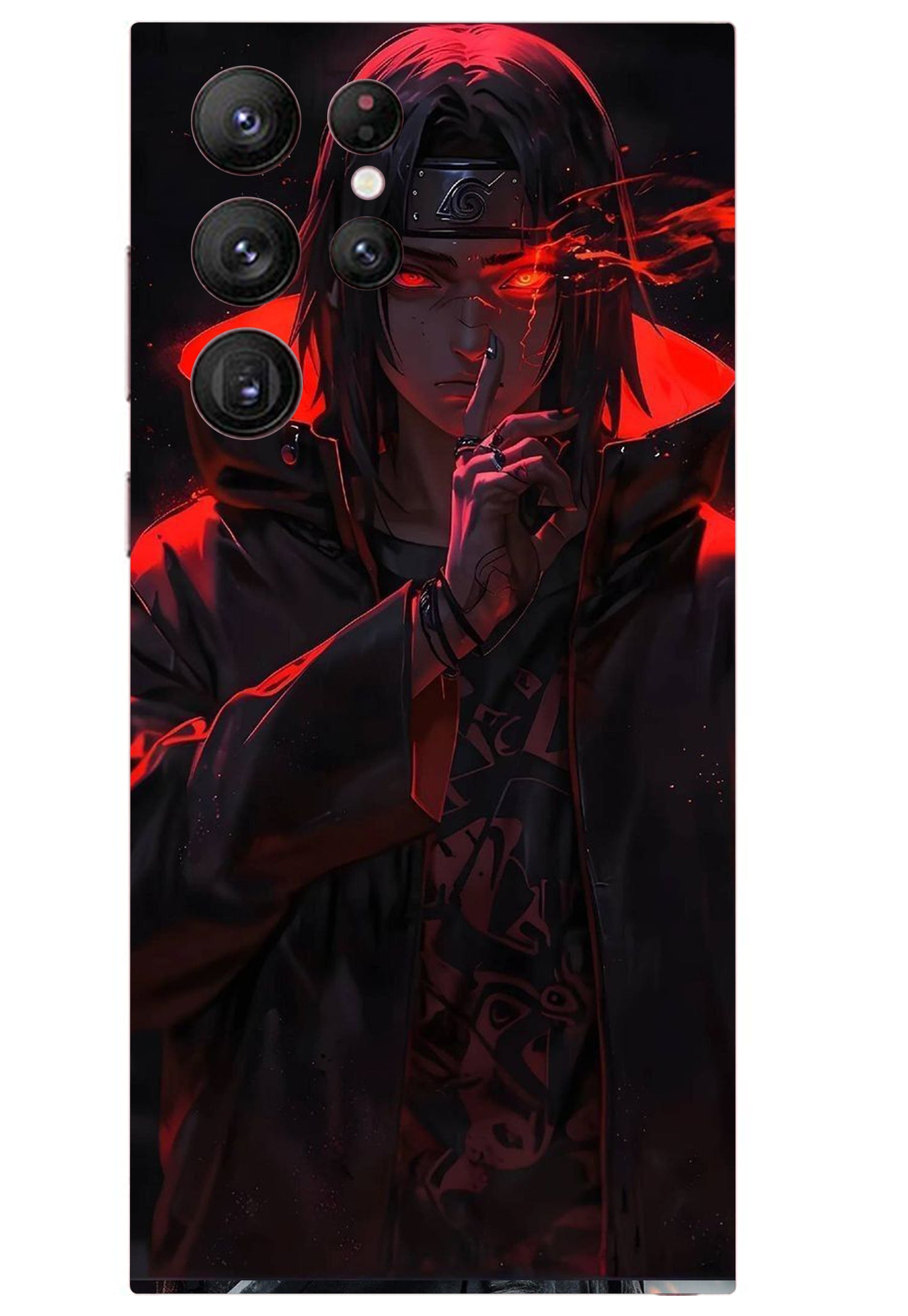Itachi Silent Anime Design Mobile Skin 3M Material