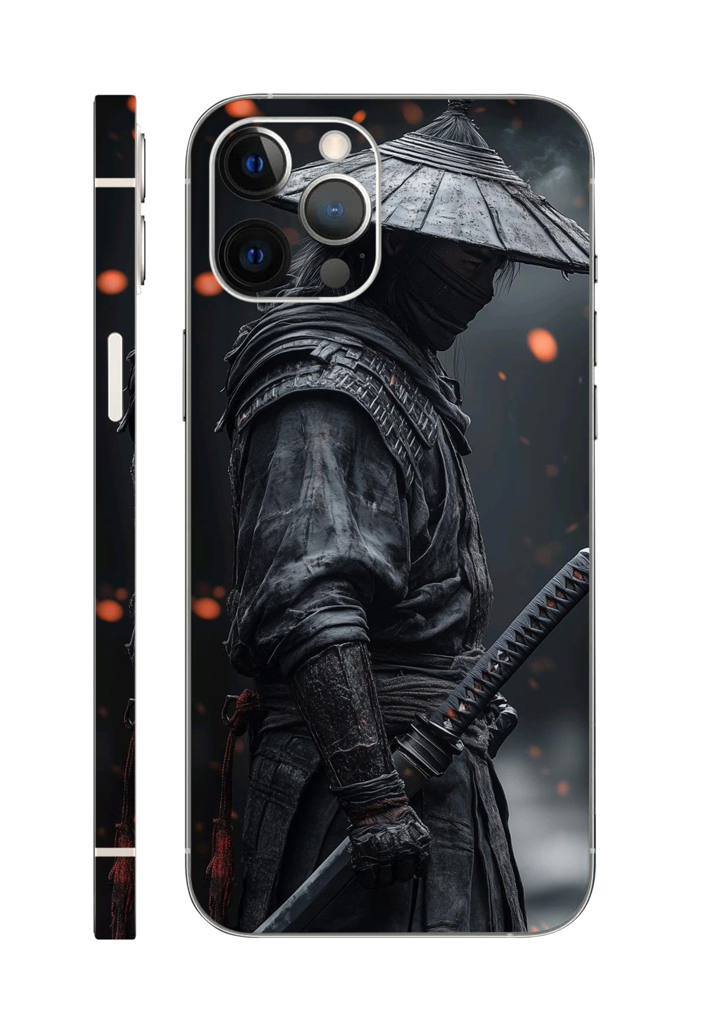 Master Samurai Anime Design Mobile Skin 3M Material