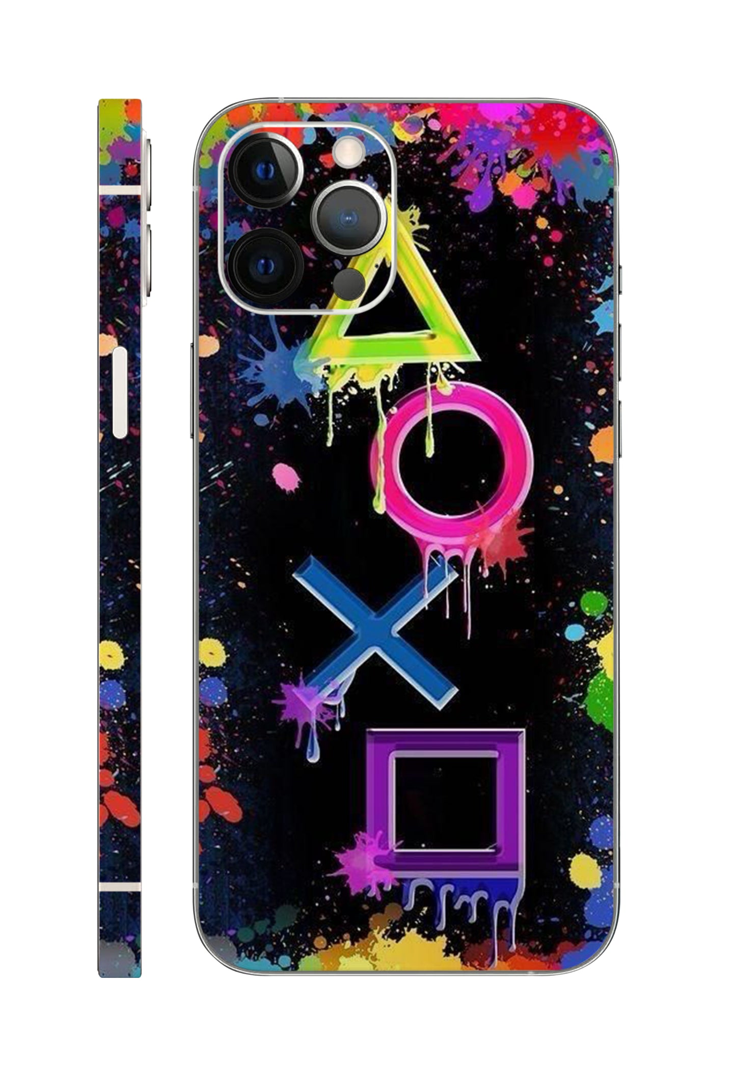 Gamer Symbol Design Mobile Skin 3M Material