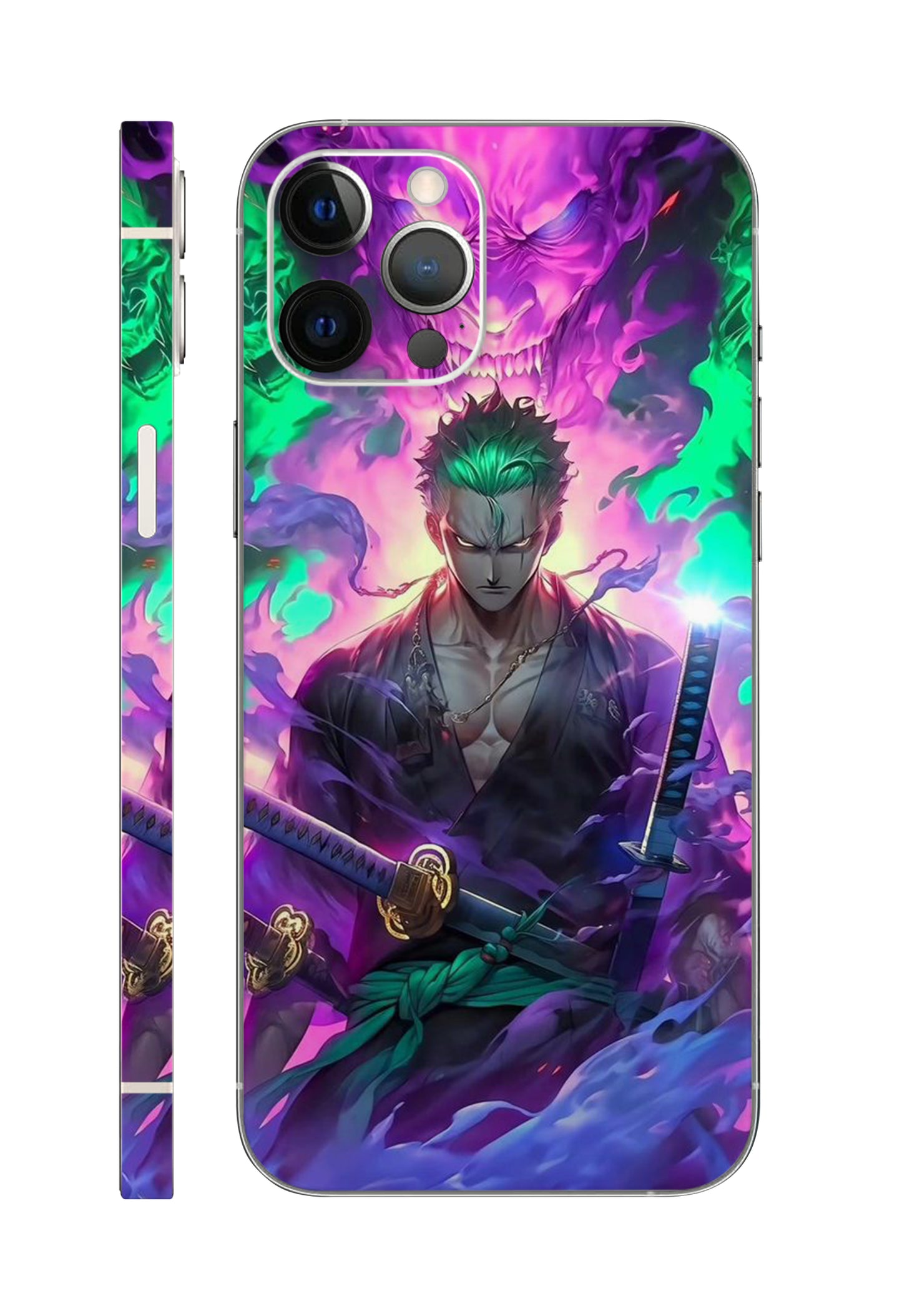 Zoro Anime Mobile Skin 3M Material