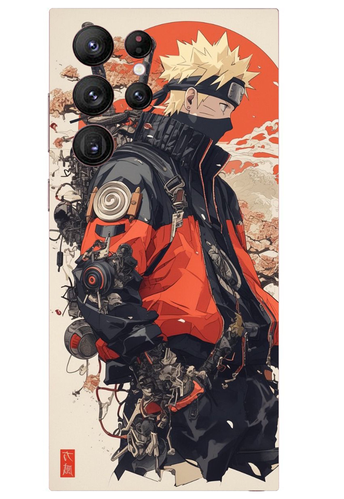 Naruto Anime Design Mobile Skin 3M Material