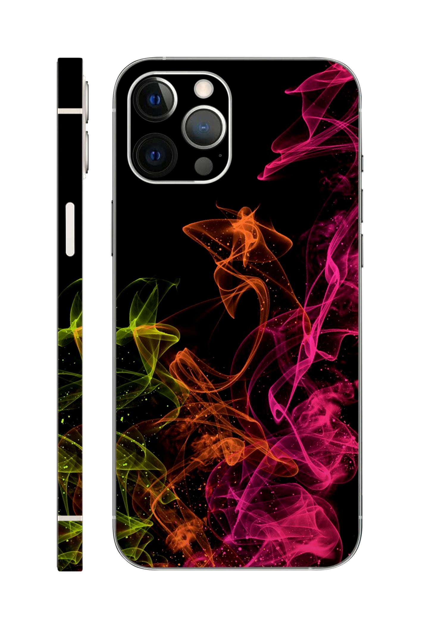 Abstract Color Splash Design Mobile Skin 3M Material