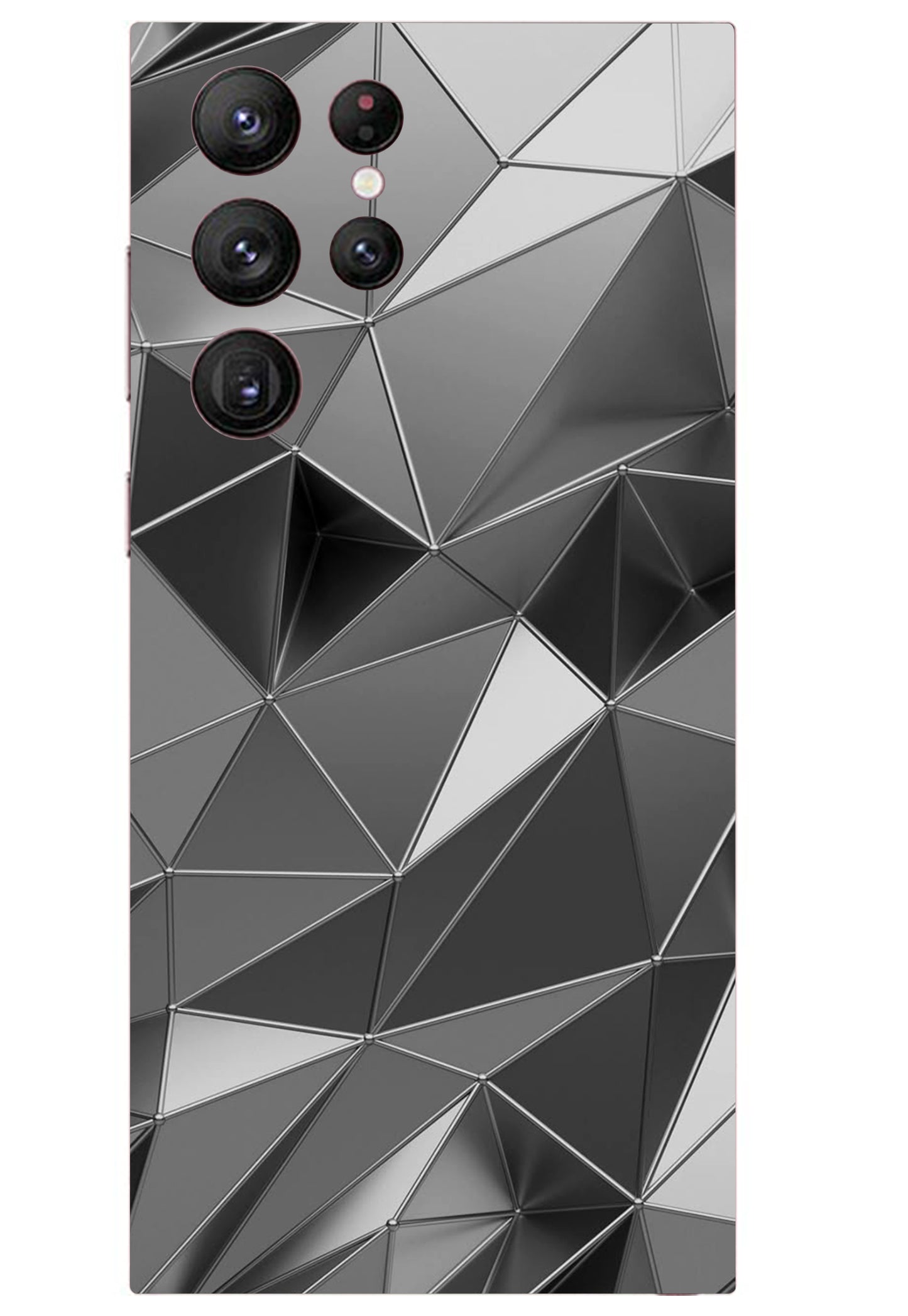 Crystal Gray Design Mobile Skin 3M Material