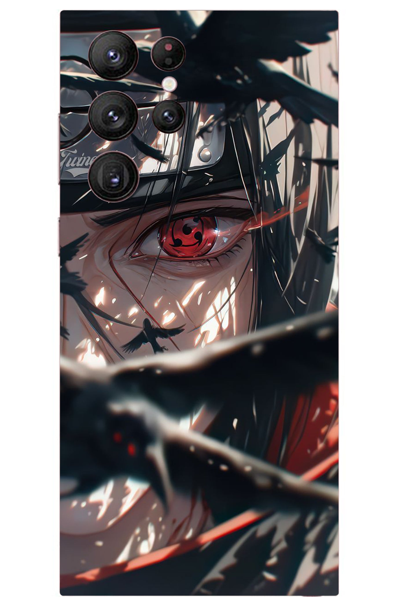 Itachi War Eye Anime Design Mobile Skin 3M Material