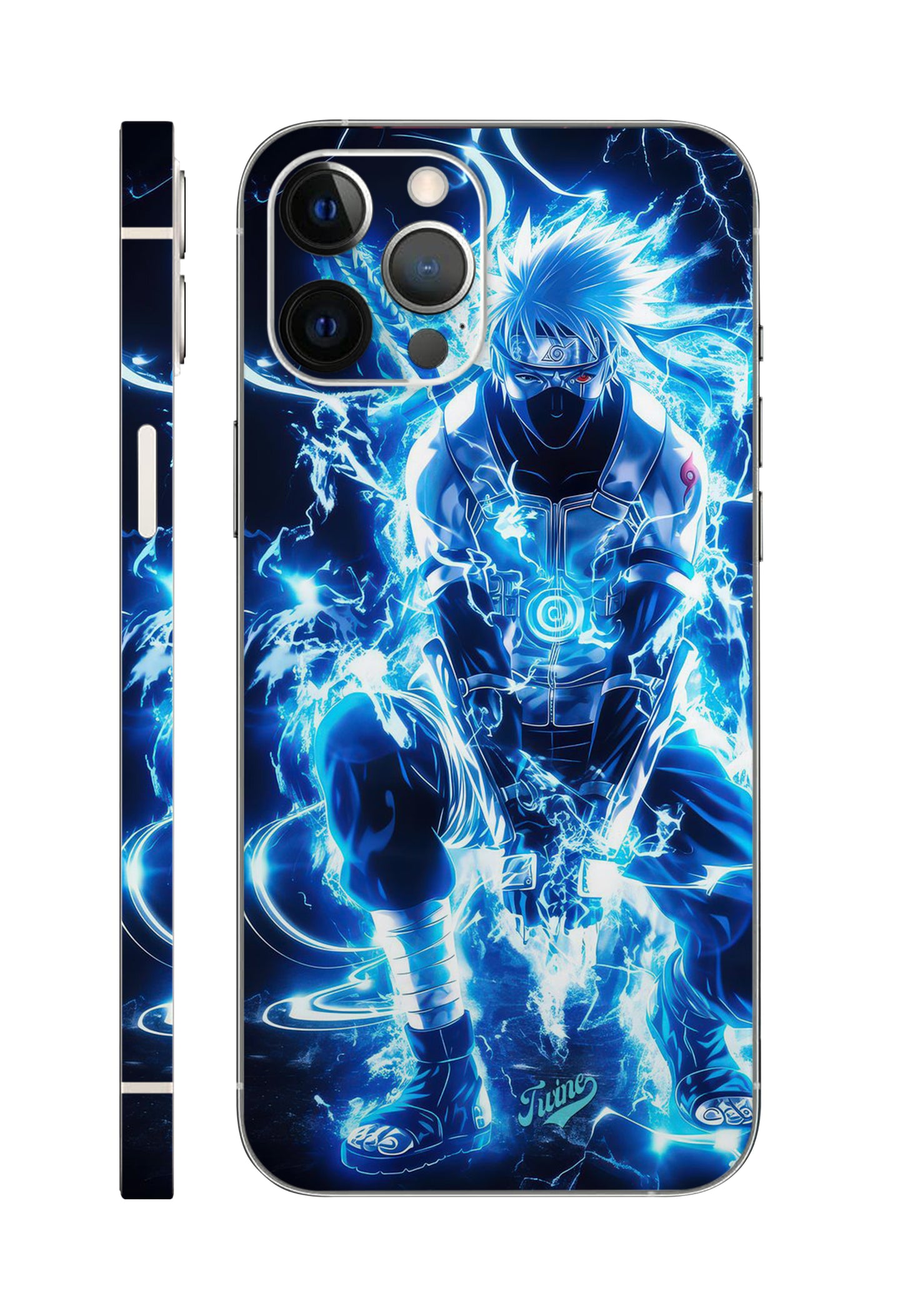 Naruto Lightning Anime Design Mobile Skin 3M Material