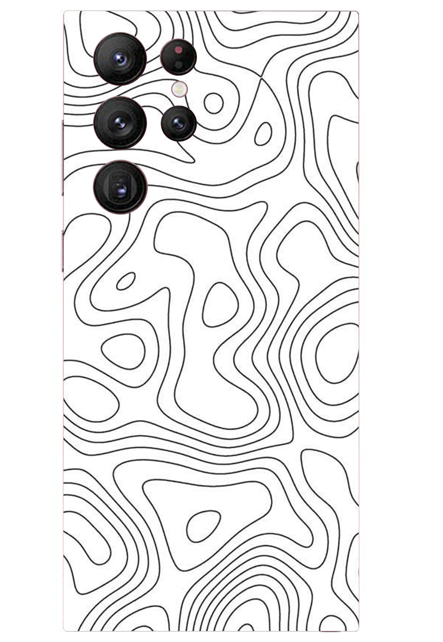 Topology Abstract Design Mobile Skin 3M Material