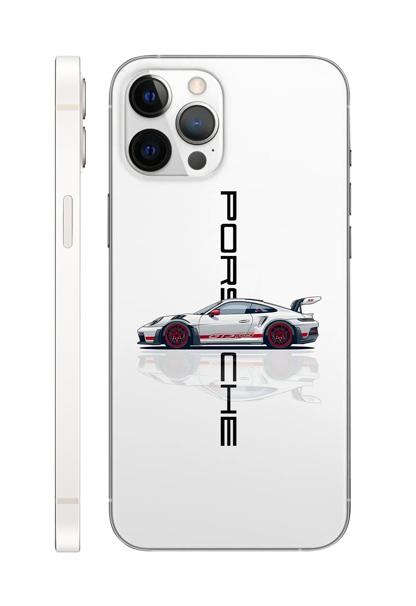 Porsche 911 V Mobile Transparent Skin