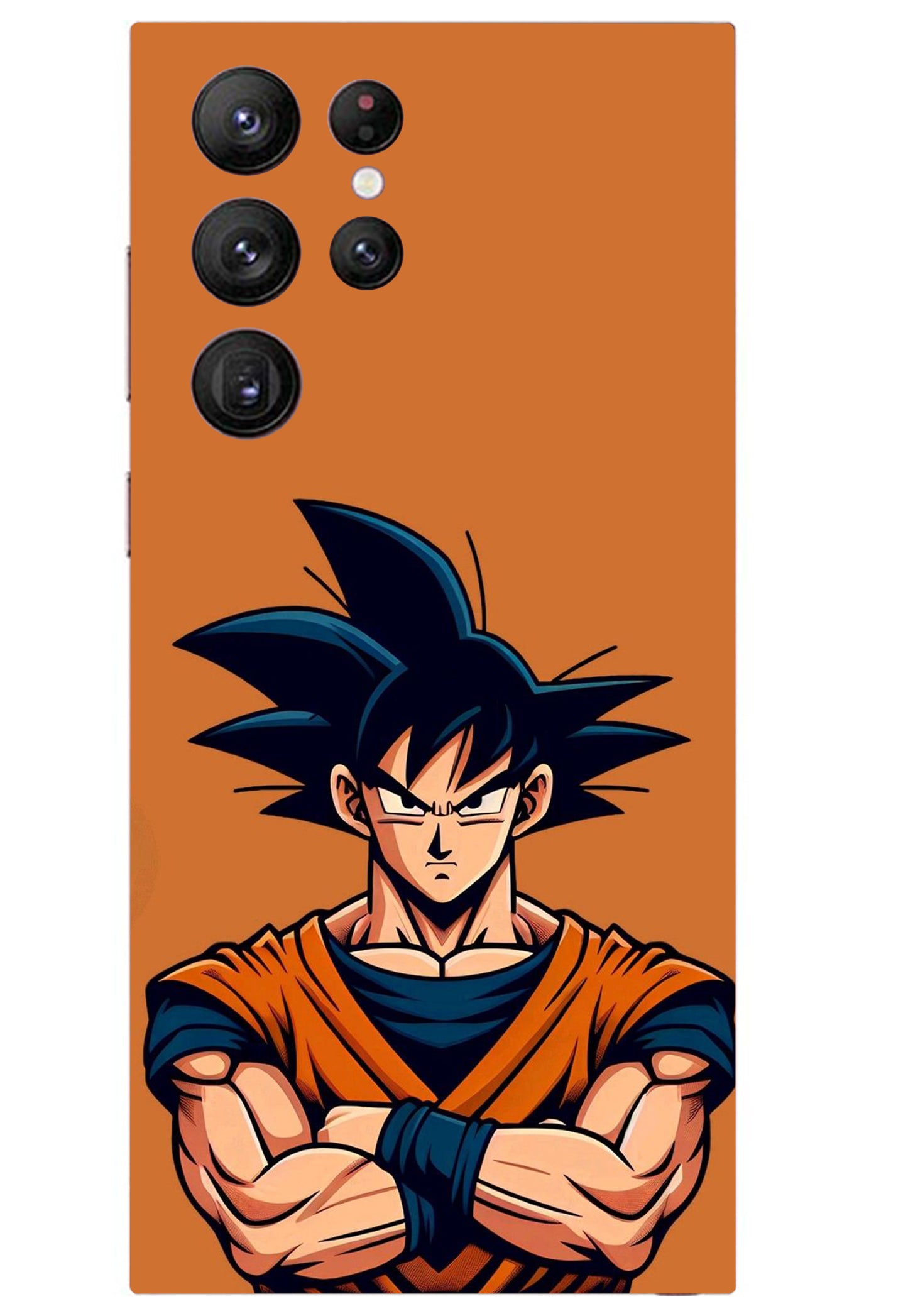 Goku Anime Mobile Transparent Skin
