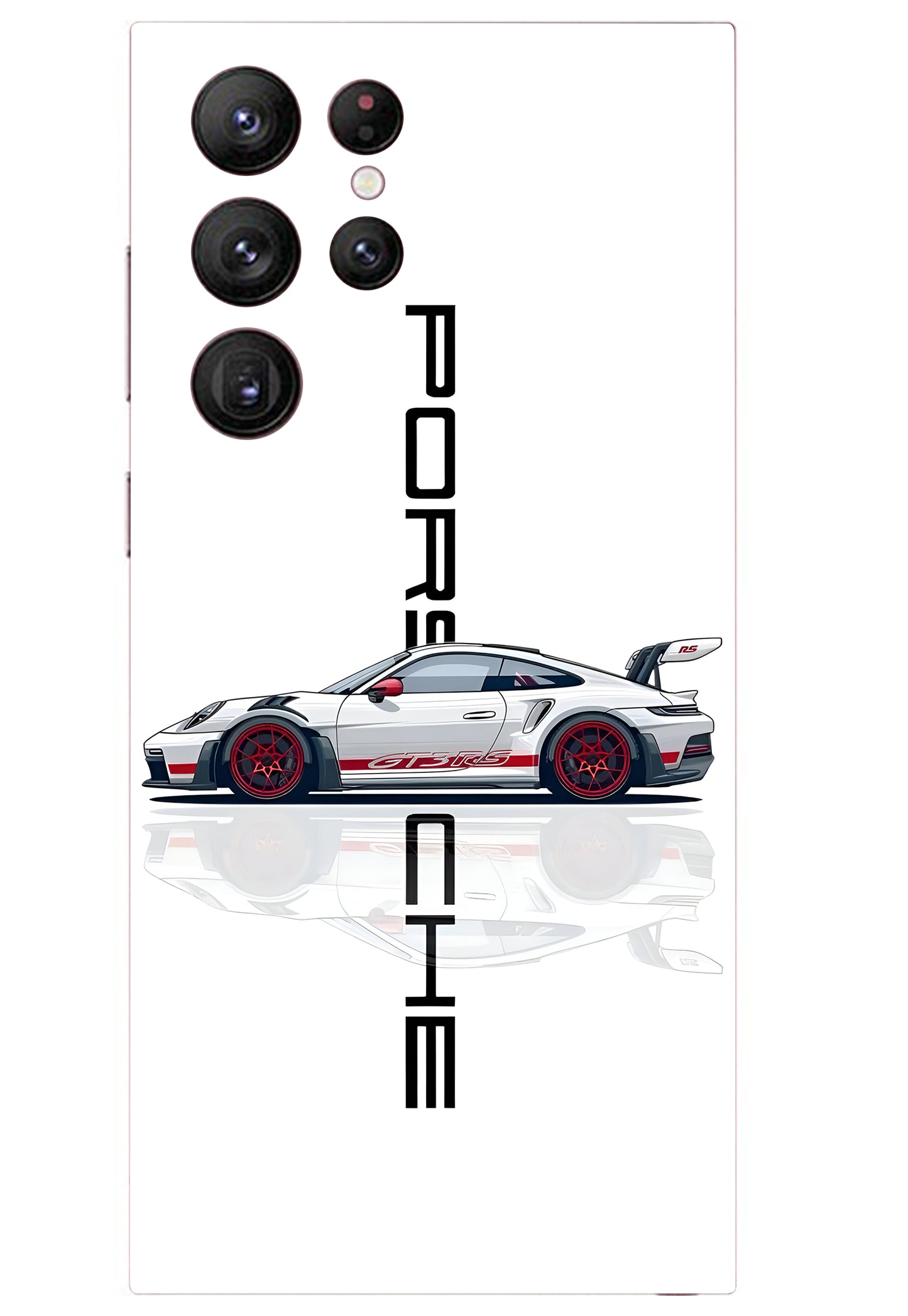 Porsche 911 V Mobile Transparent Skin
