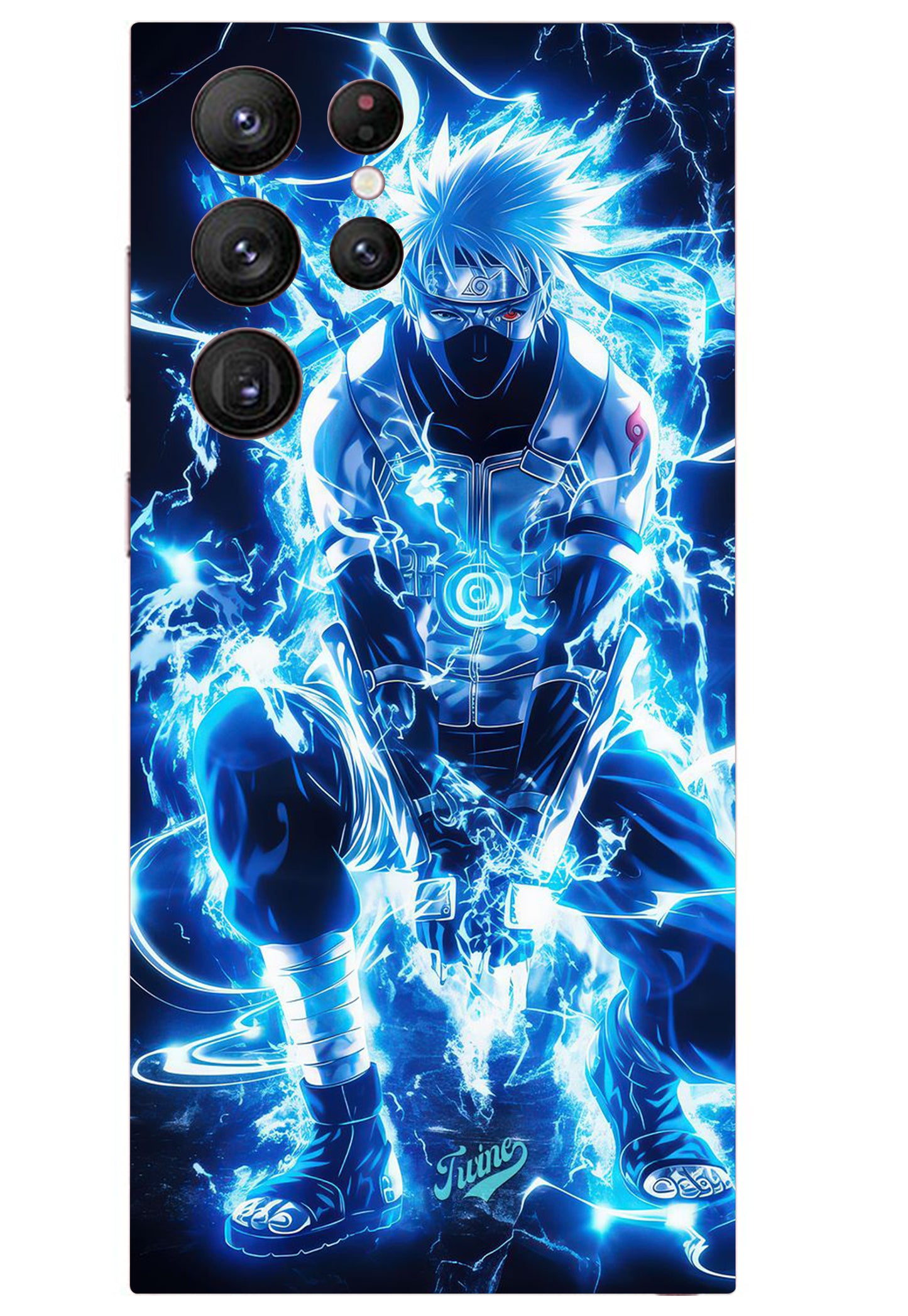 Naruto Lightning Anime Design Mobile Skin 3M Material