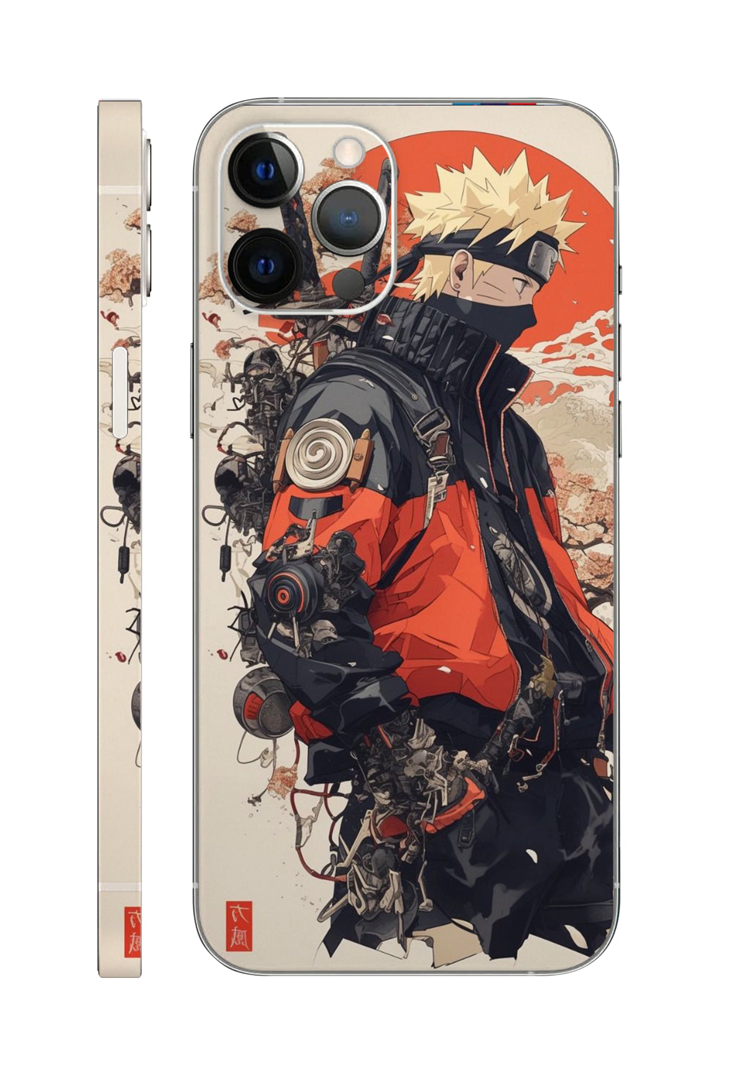 Naruto Anime Design Mobile Skin 3M Material