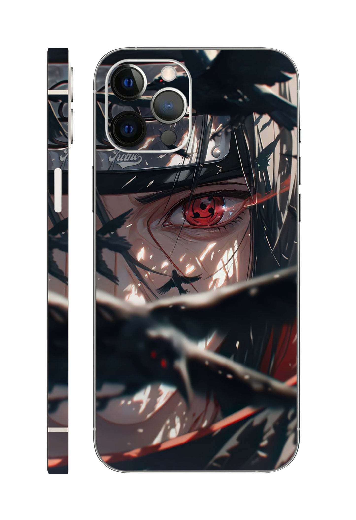 Itachi War Eye Anime Design Mobile Skin 3M Material