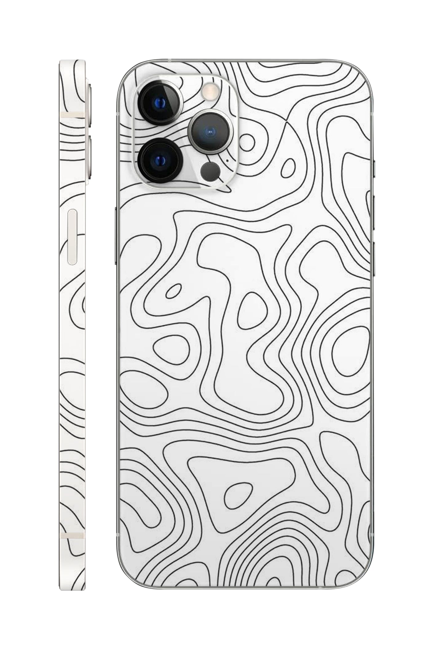 Topology Abstract Design Mobile Skin 3M Material