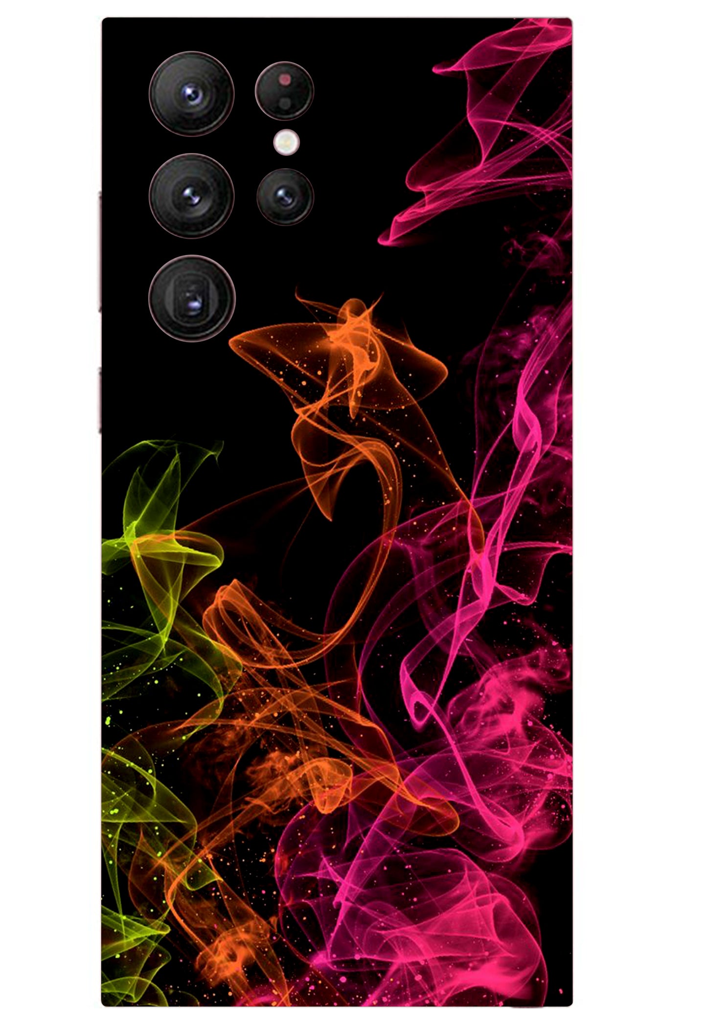 Abstract Color Splash Design Mobile Skin 3M Material