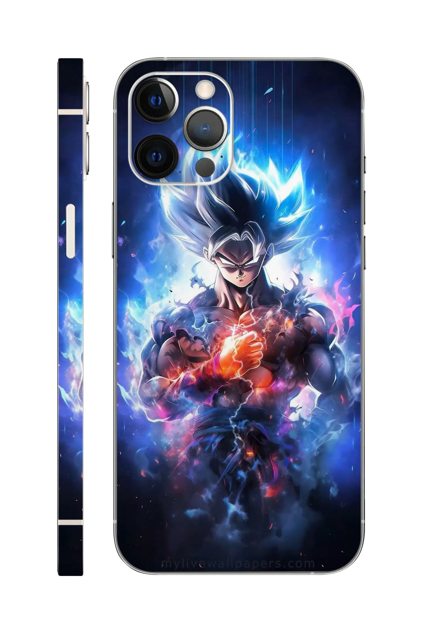 Goku Energy Anime Design Mobile Skin 3M Material