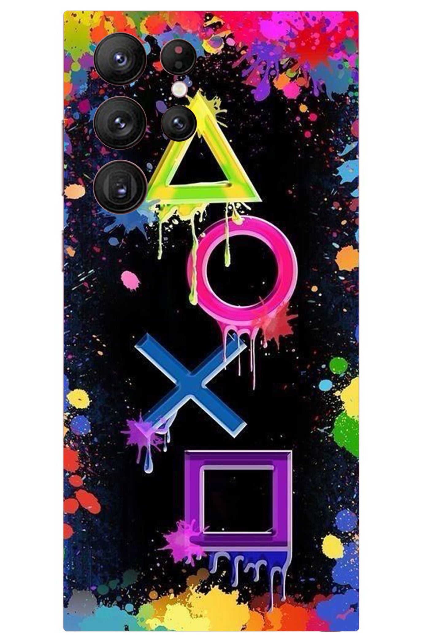 Gamer Symbol Design Mobile Skin 3M Material