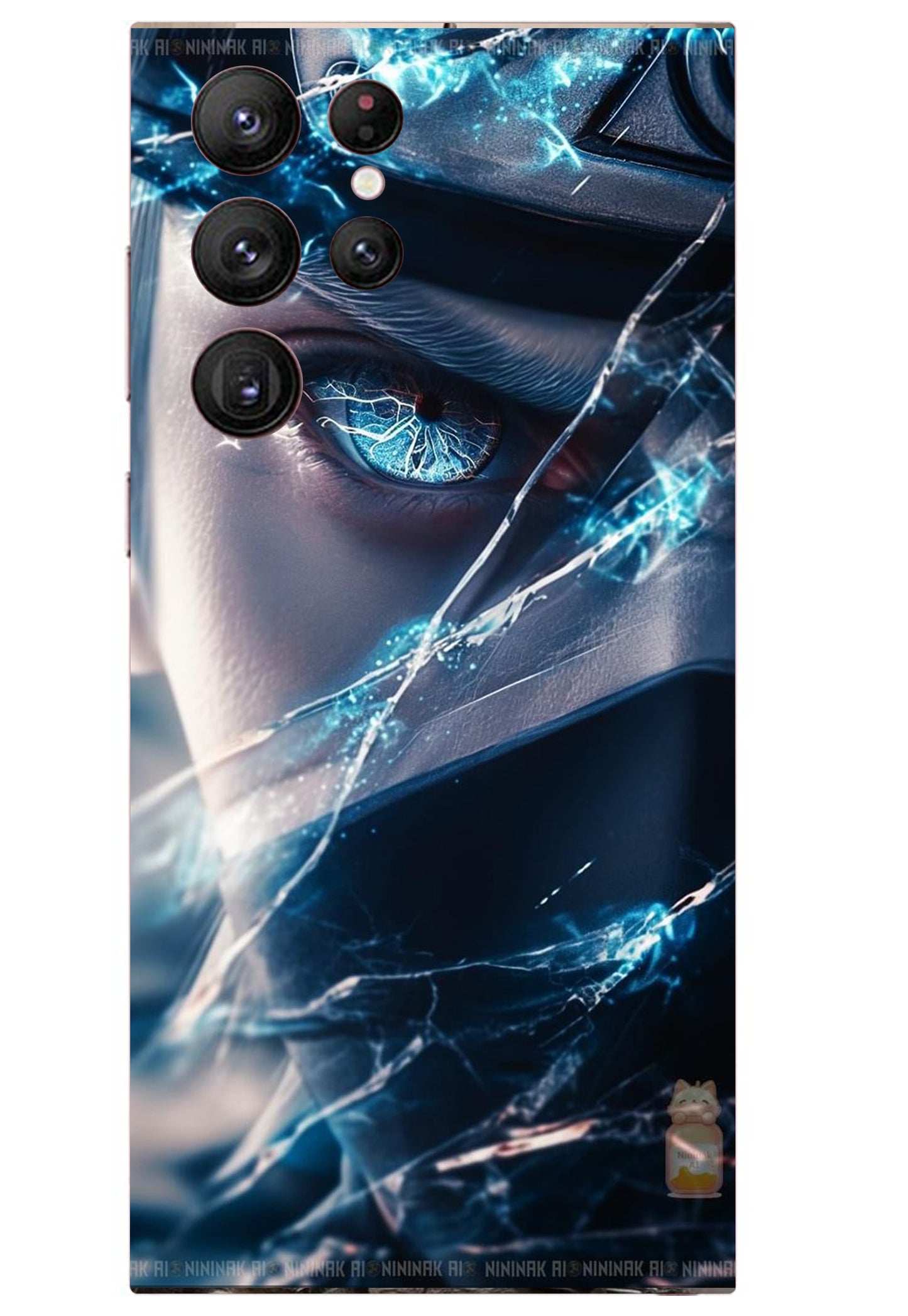 Naruto Eye Anime Design Mobile Skin 3M Material