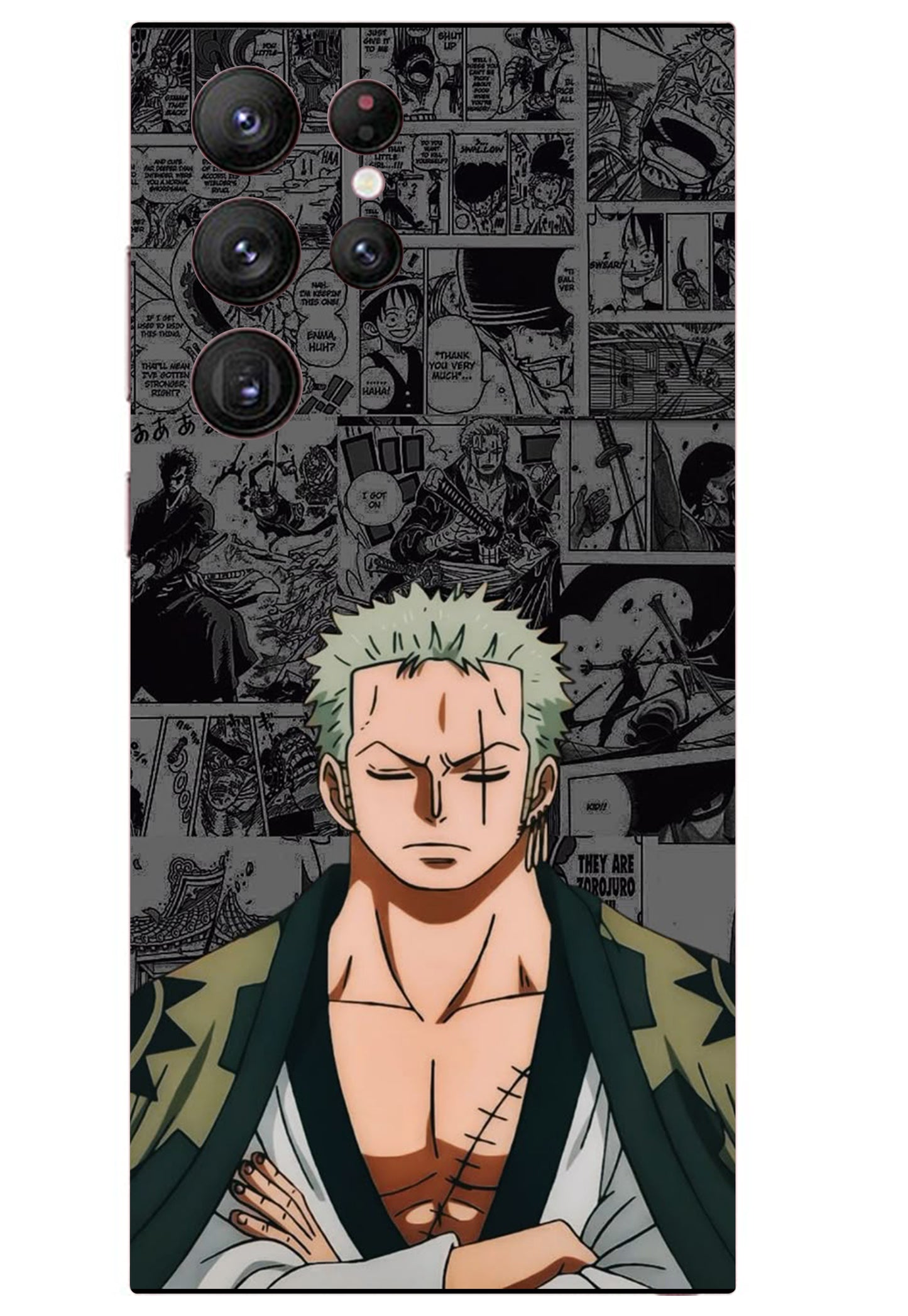 Zoro Anime Mobile Skin 3M Material