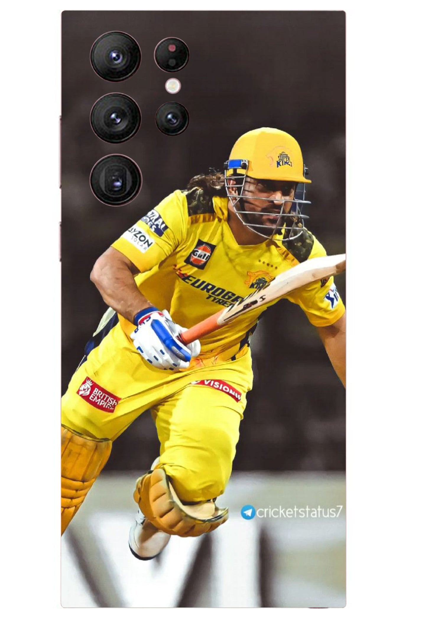 M.S.Dhoni Cricket Mobile Skin 3M Material
