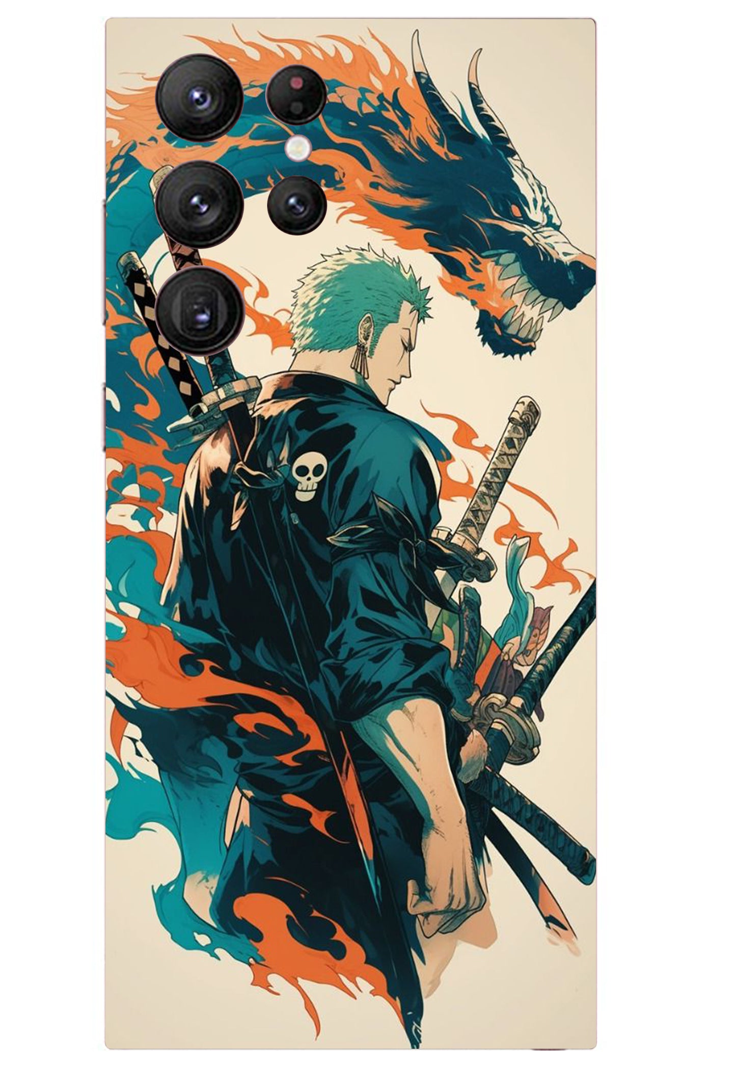 Zoro Anime Mobile Skin 3M Material