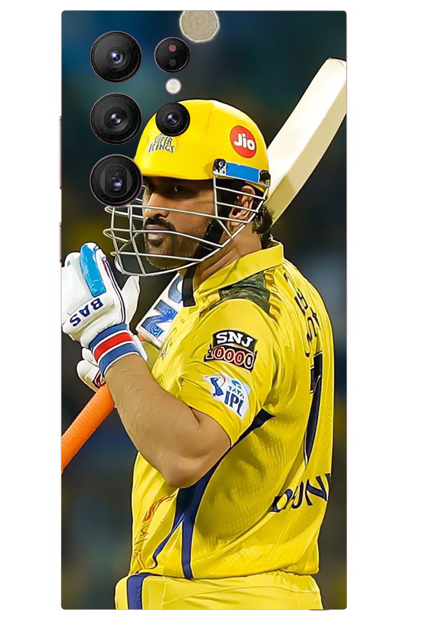 M.S.Dhoni Cricket Mobile Skin 3M Material