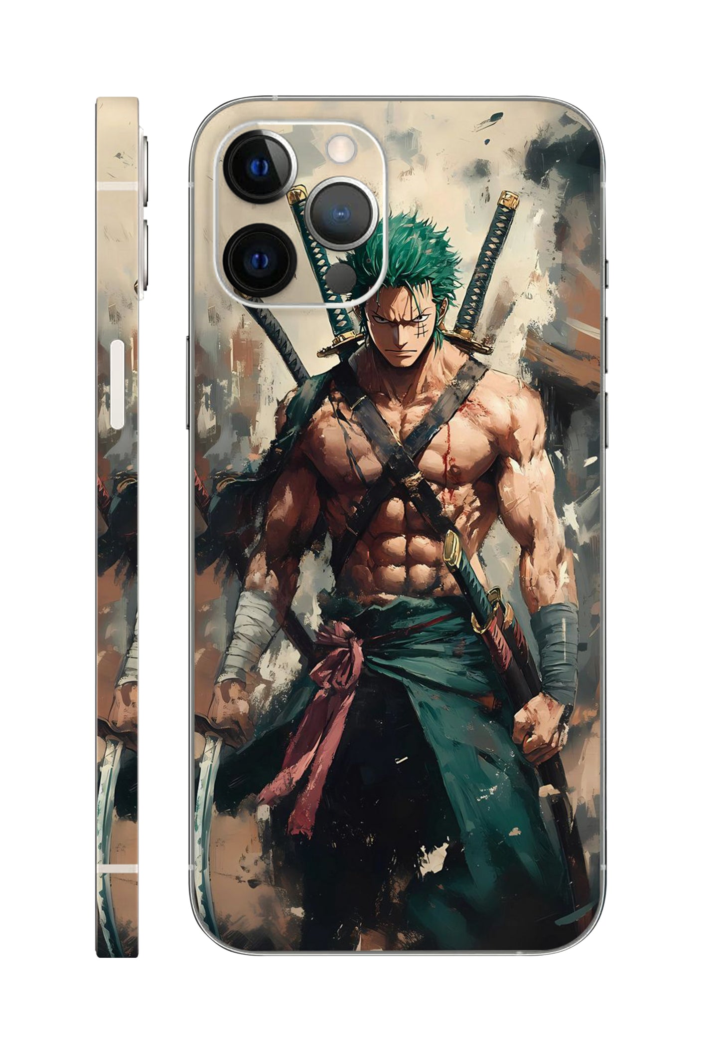 Zoro Anime Mobile Skin 3M Material