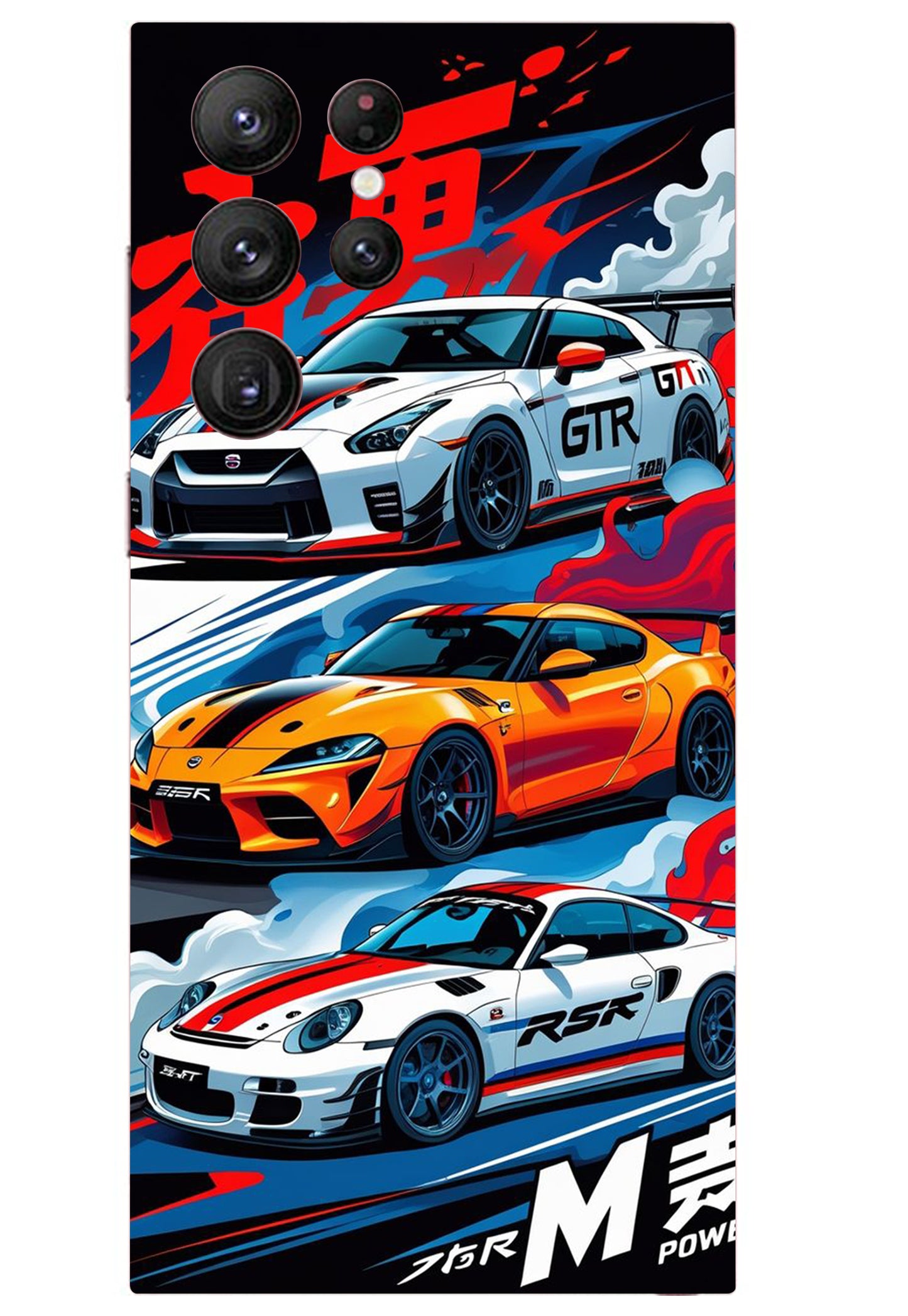 Sports Cars Design Mobile Skin 3M Material