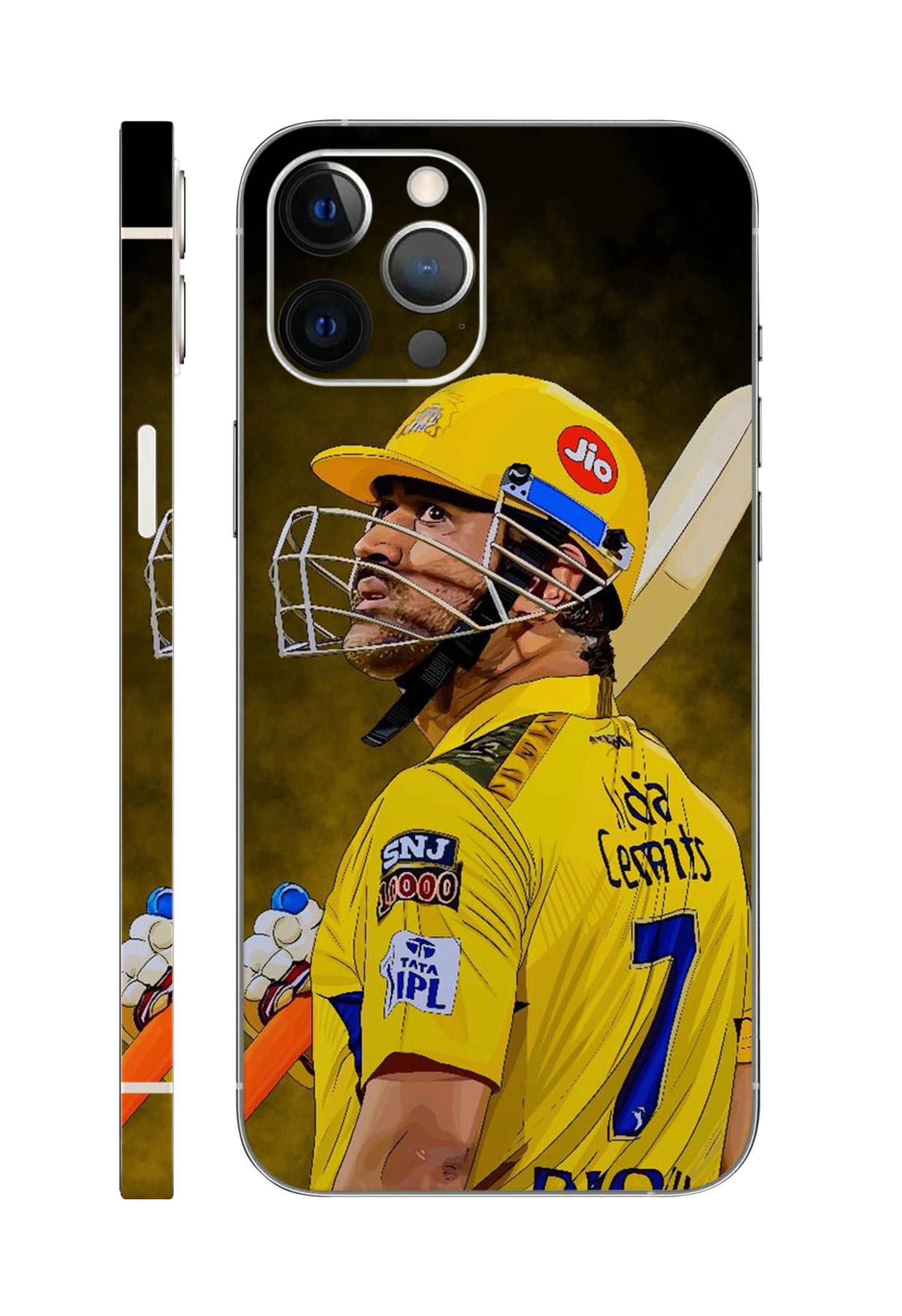 M.S.Dhoni Cricket Mobile Skin 3M Material