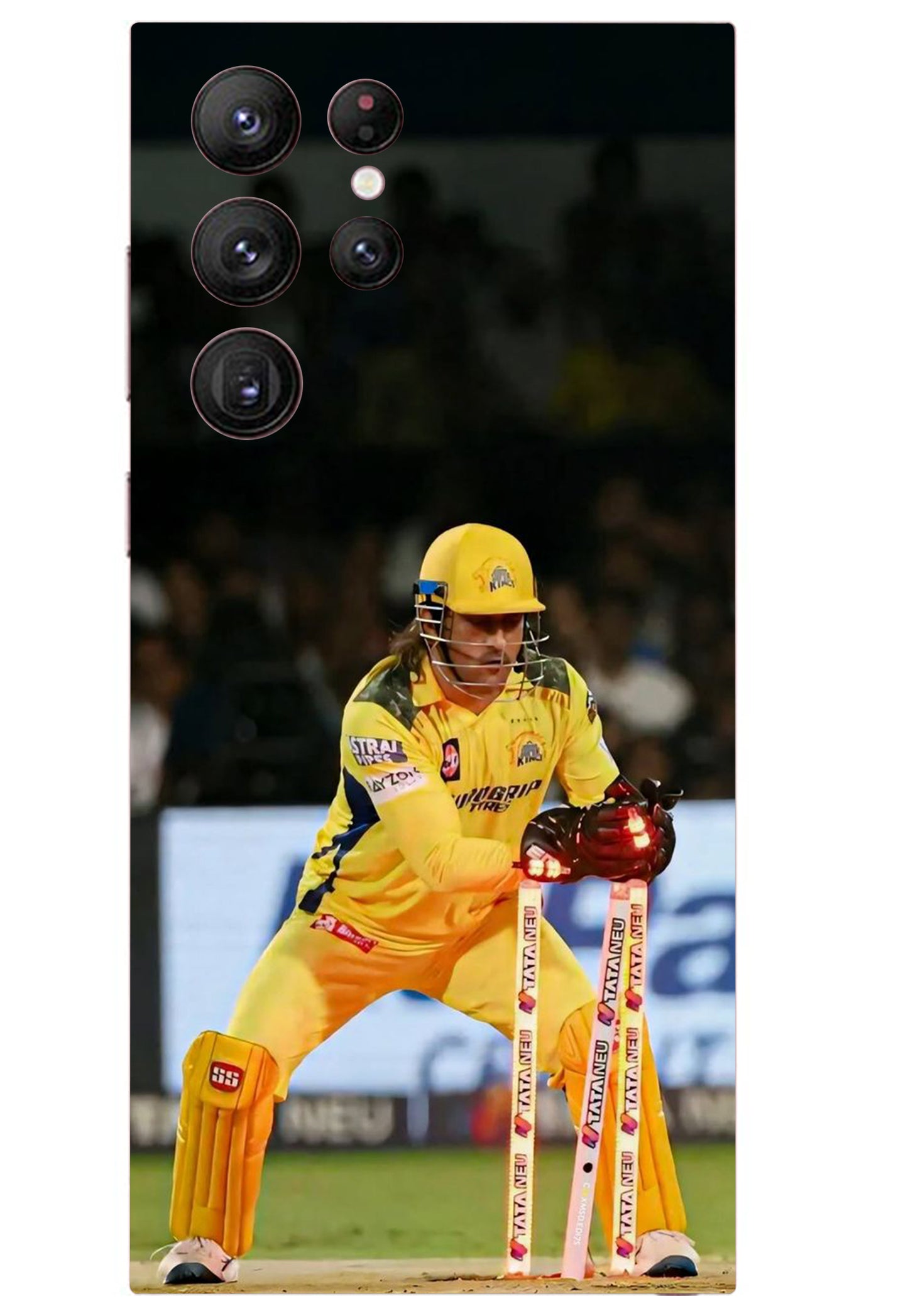 M.S.Dhoni Cricket Mobile Skin 3M Material