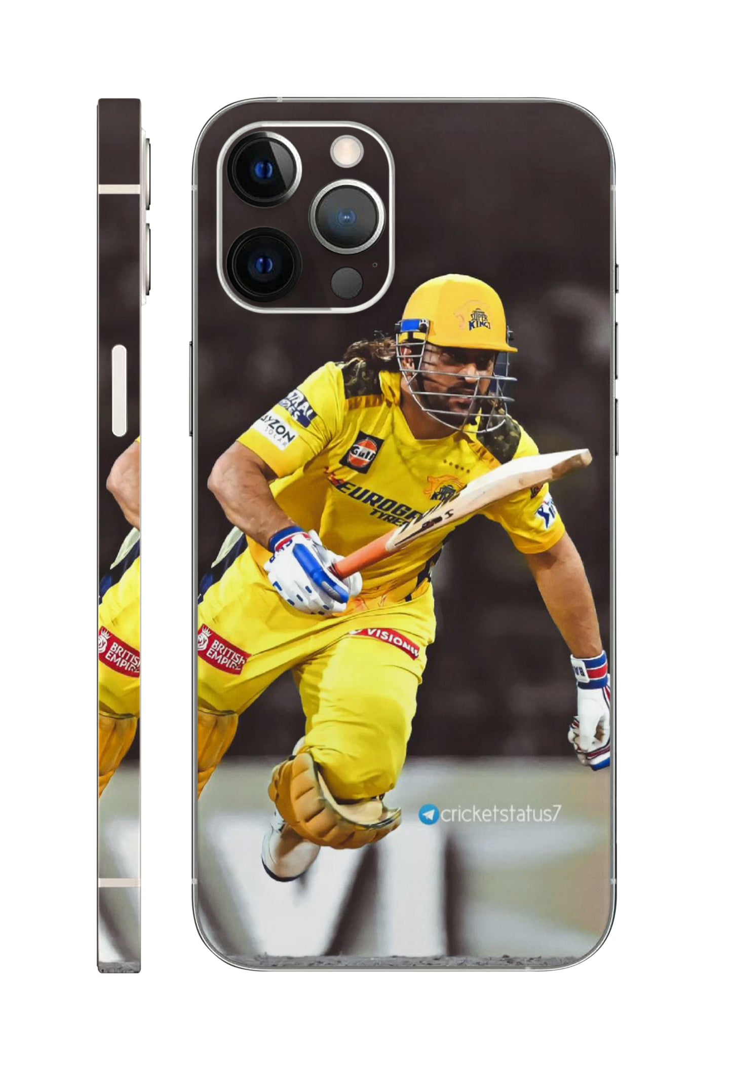 M.S.Dhoni Cricket Mobile Skin 3M Material