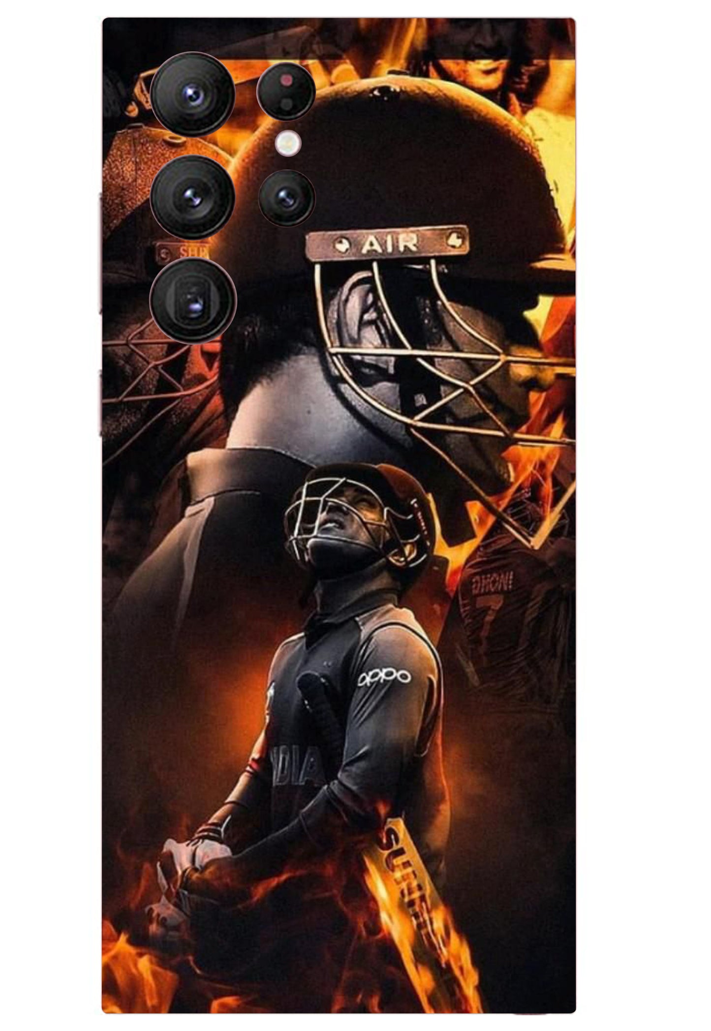 M.S.Dhoni Cricket Mobile Skin 3M Material