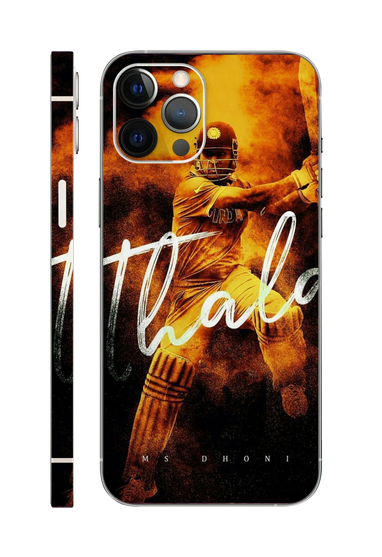 M.S.Dhoni Cricket Mobile Skin 3M Material