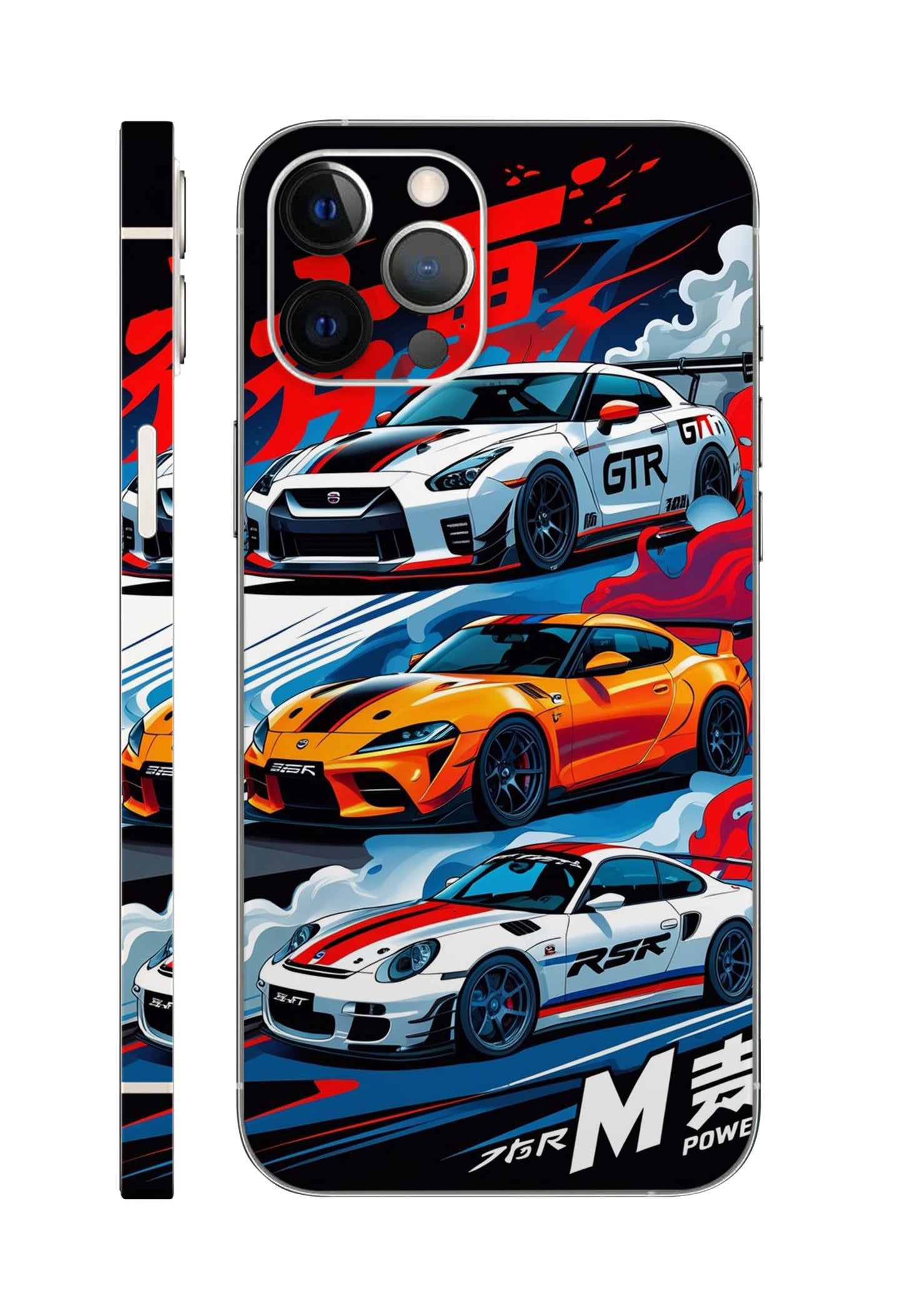 Sports Cars Design Mobile Skin 3M Material