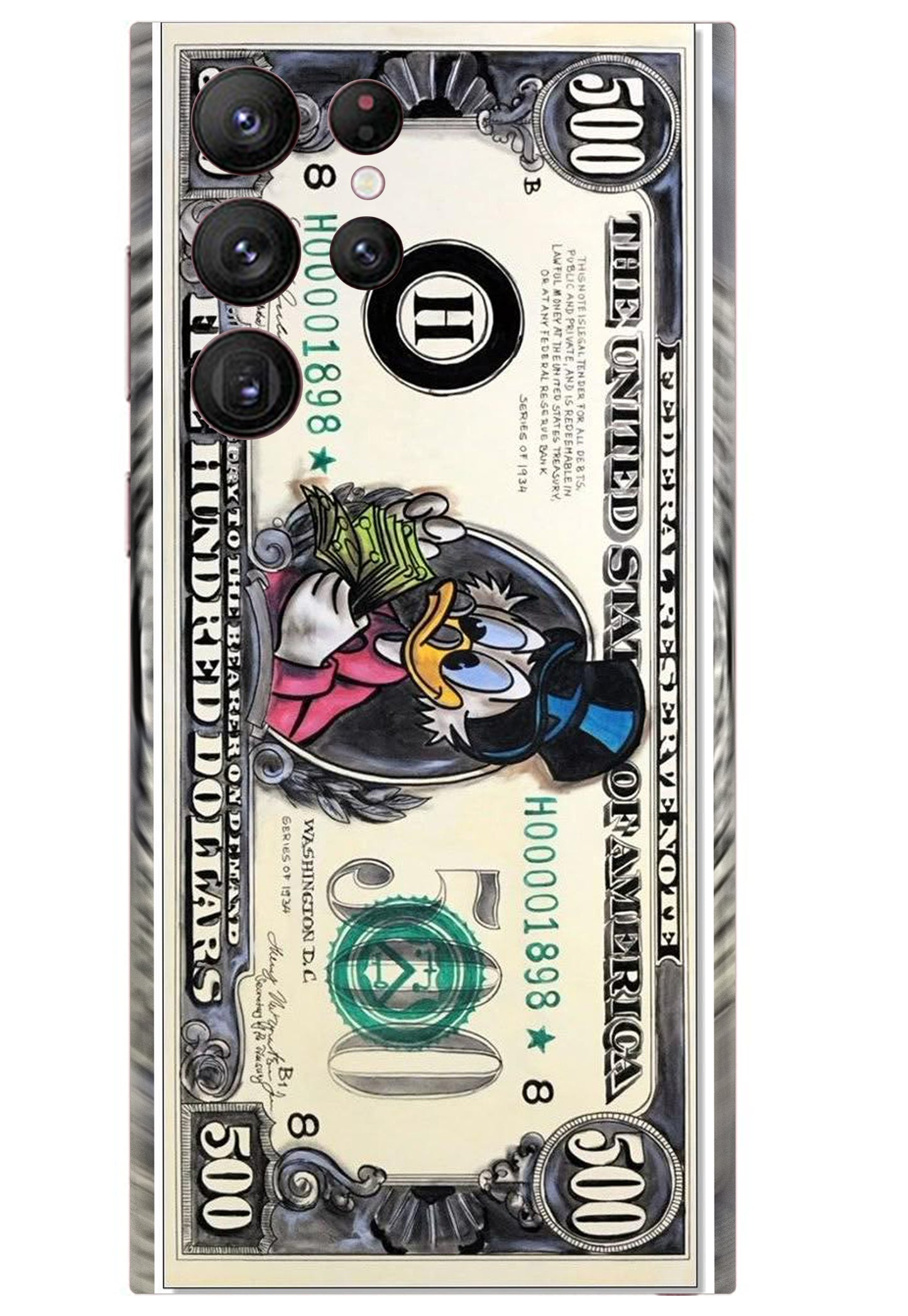 Duck Doller Mobile Transparent Skin
