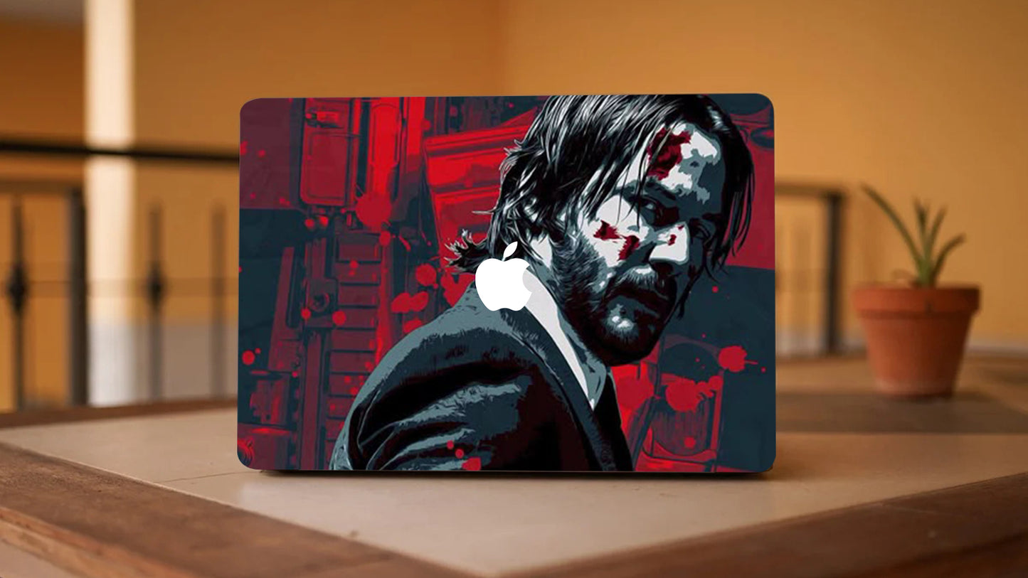 John Wick Laptop 3M Premium Skins
