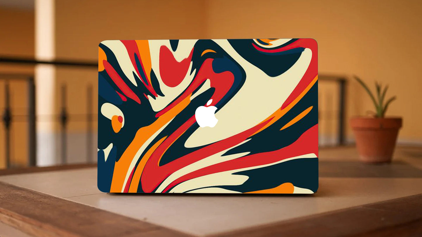 Liquid Flow Abstract Laptop 3M Premium Skins