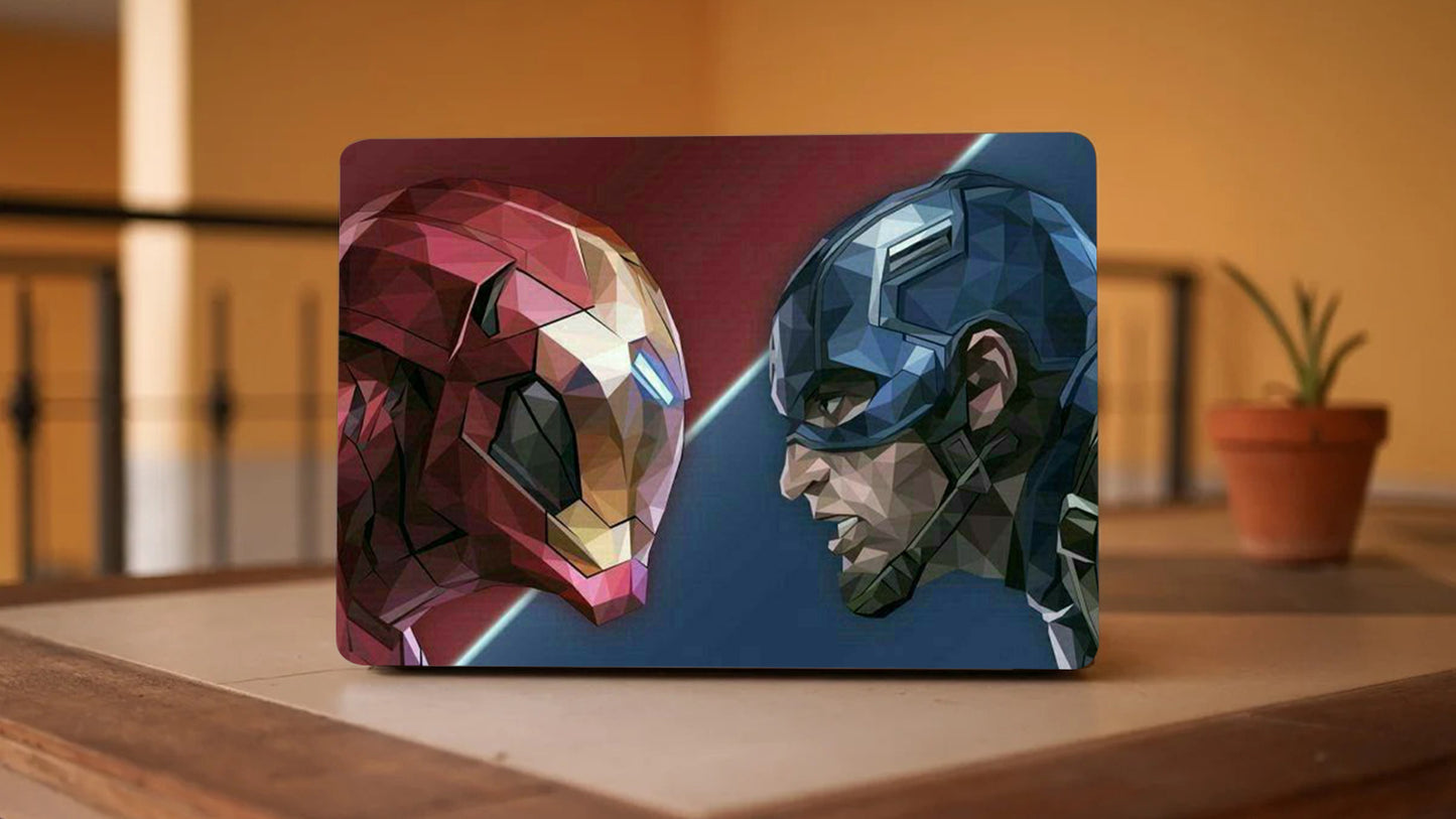 Ironman V Captain Laptop 3M Premium Skins