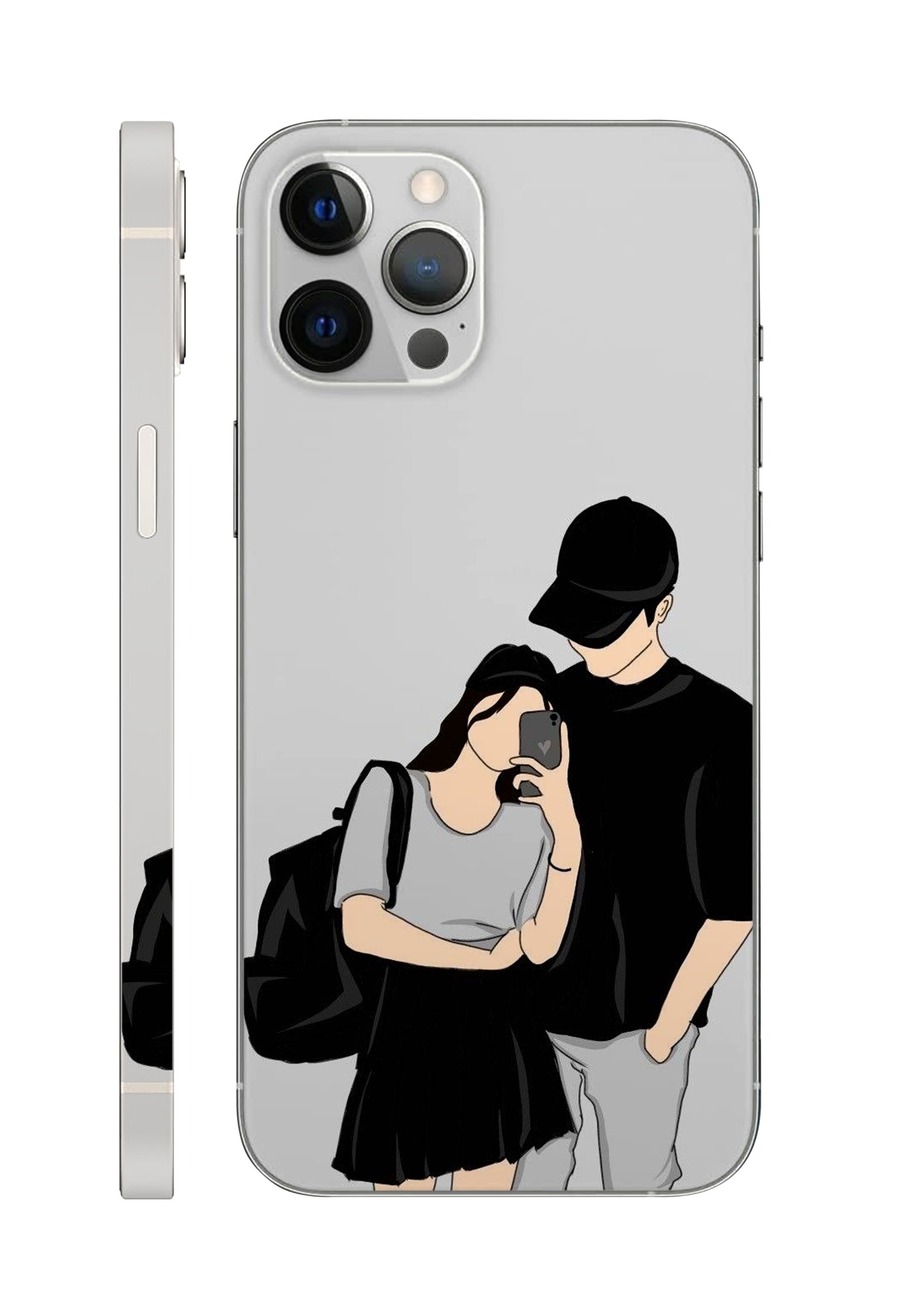 Couple Anime Mobile Skin 3M Material