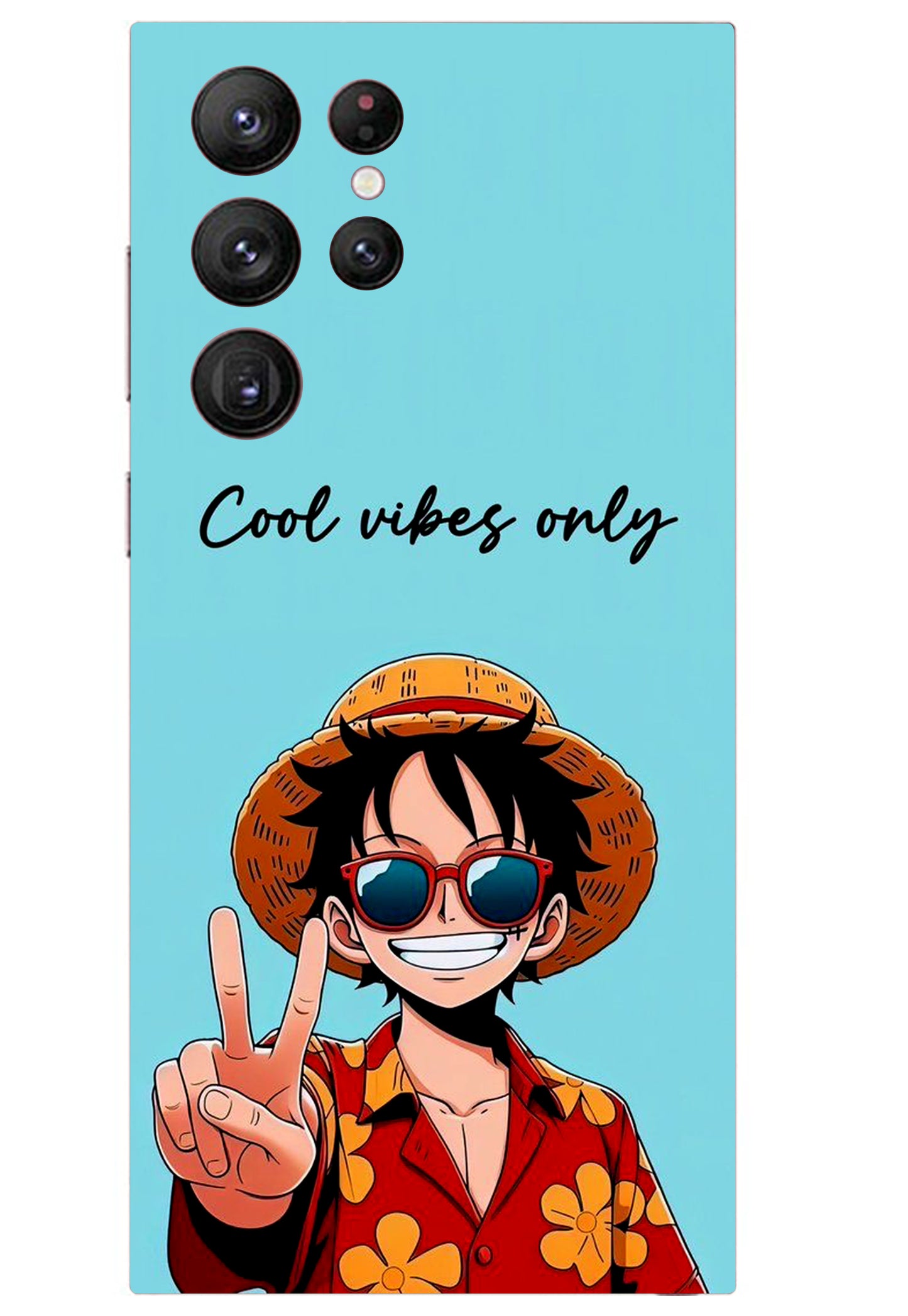 One Piece Luffy Anime Mobile Skin 3M Material