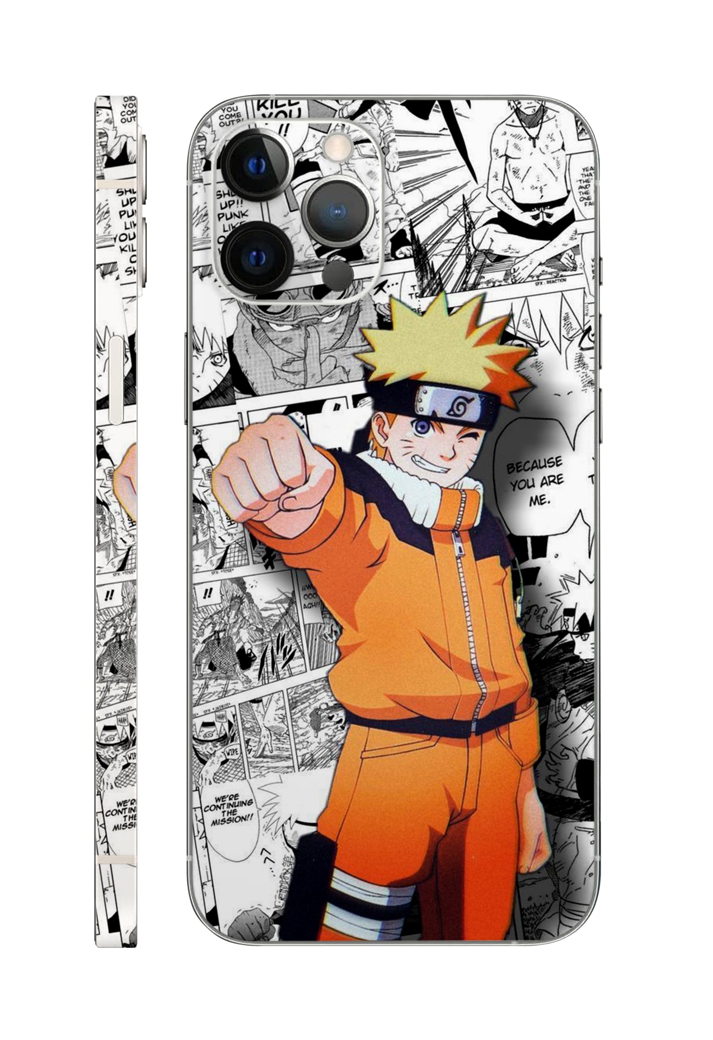 Naruto Anime Mobile Skin 3M Material