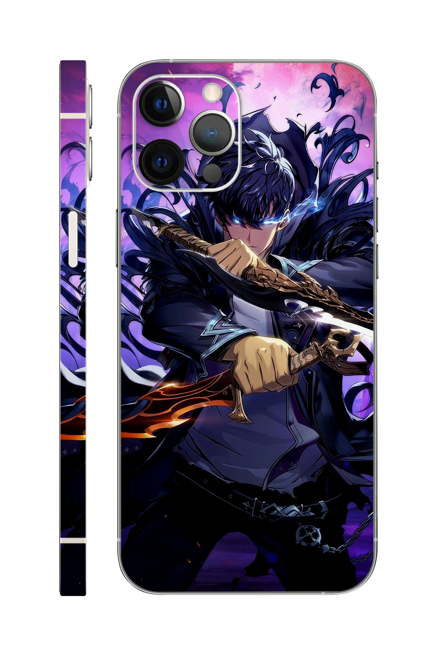 Solo Leveling Anime Mobile Skin 3M Material