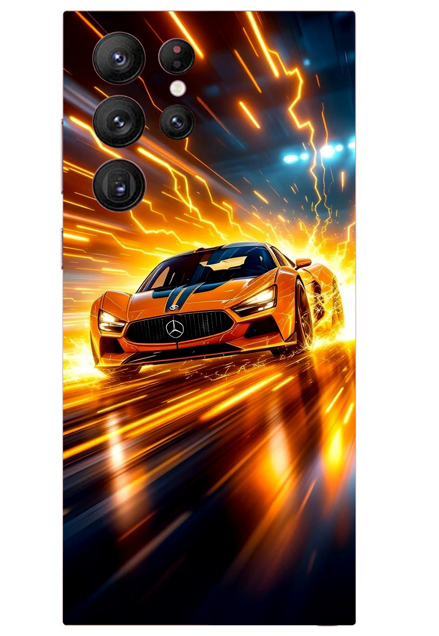 Mercedes Car Design Mobile Skin 3M Material