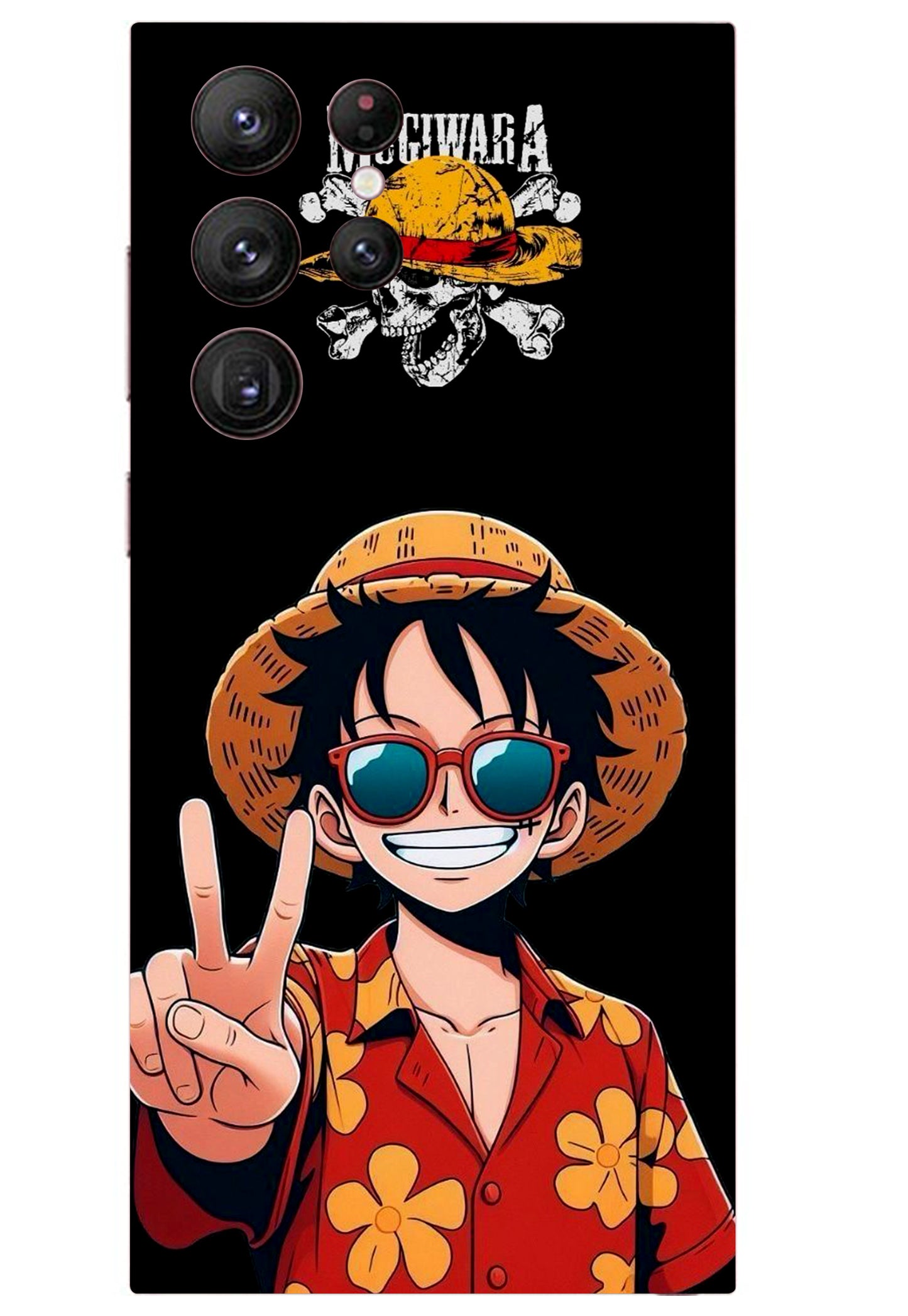 Luffy Anime Mobile Skin 3M Material