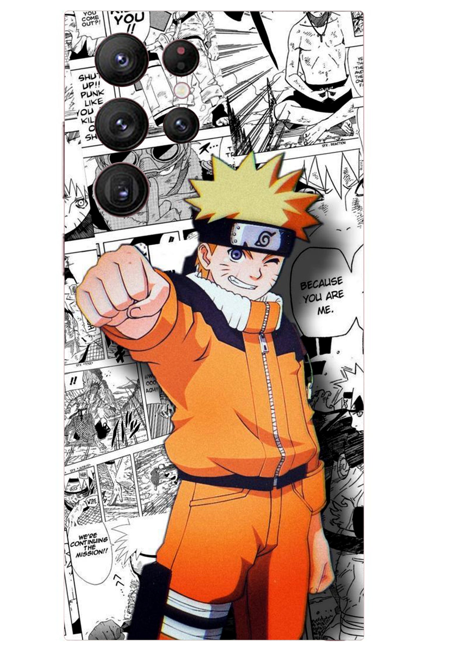 Naruto Anime Mobile Skin 3M Material