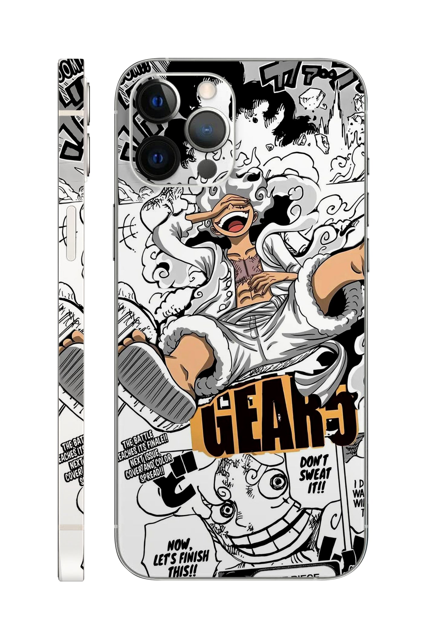 One Piece Gear Anime Mobile Skin 3M Material